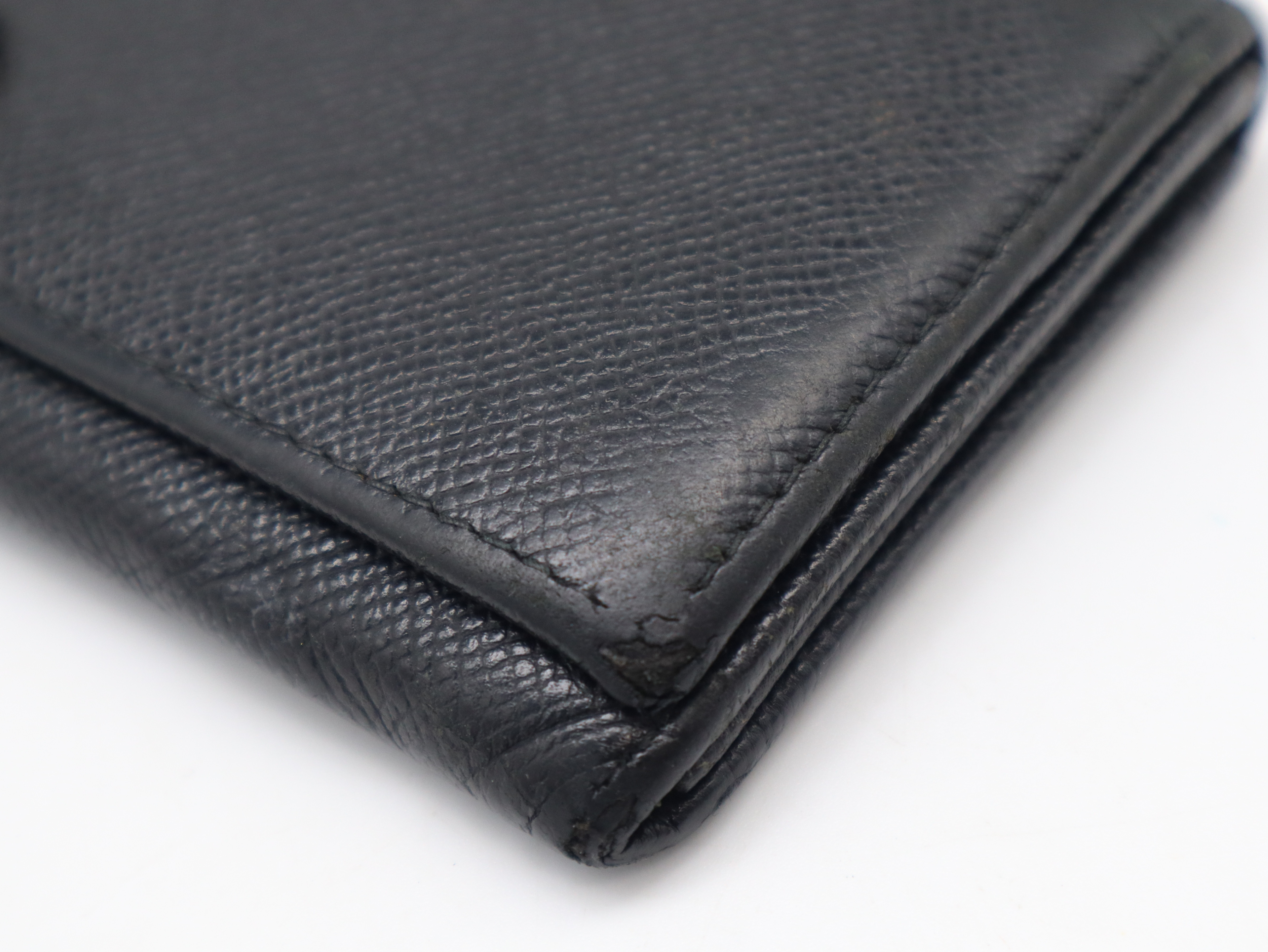 Leather Bulgari Black Long Wallet — view 8