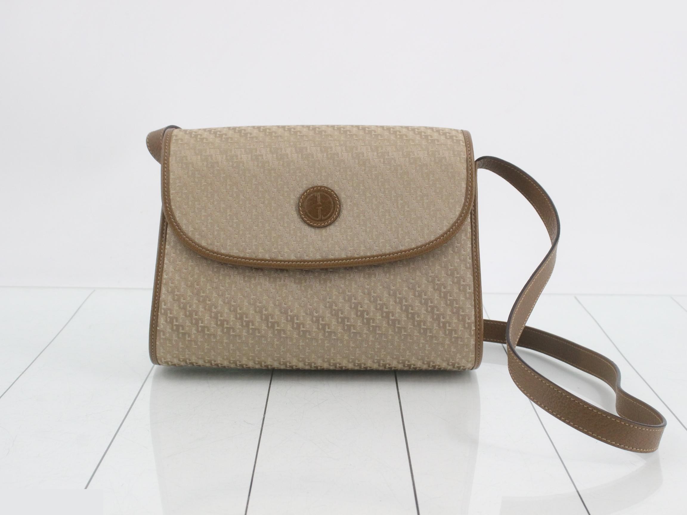 leather and leather shoulder bag, with box.