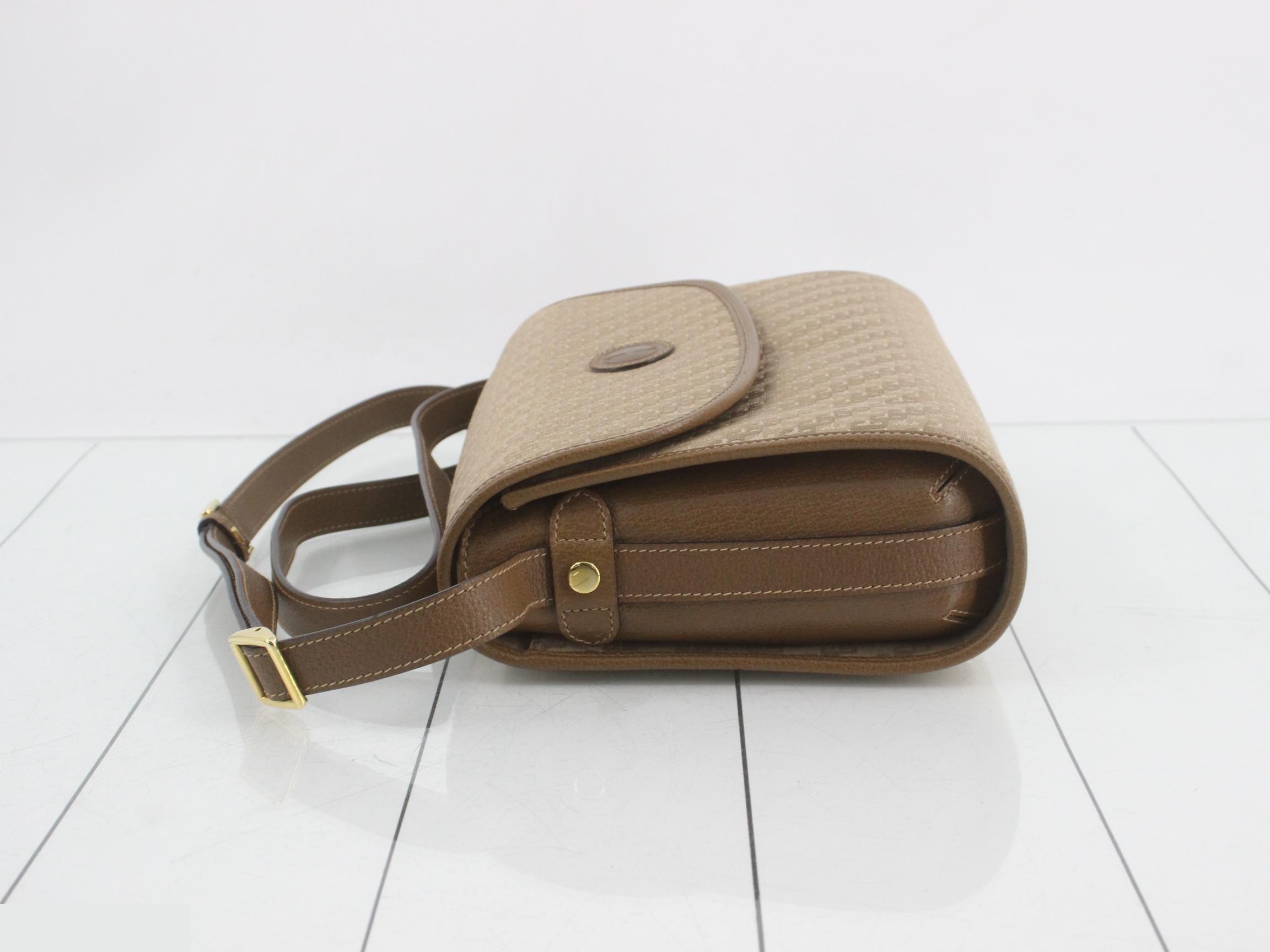 leather and leather shoulder bag, with box. — view 4