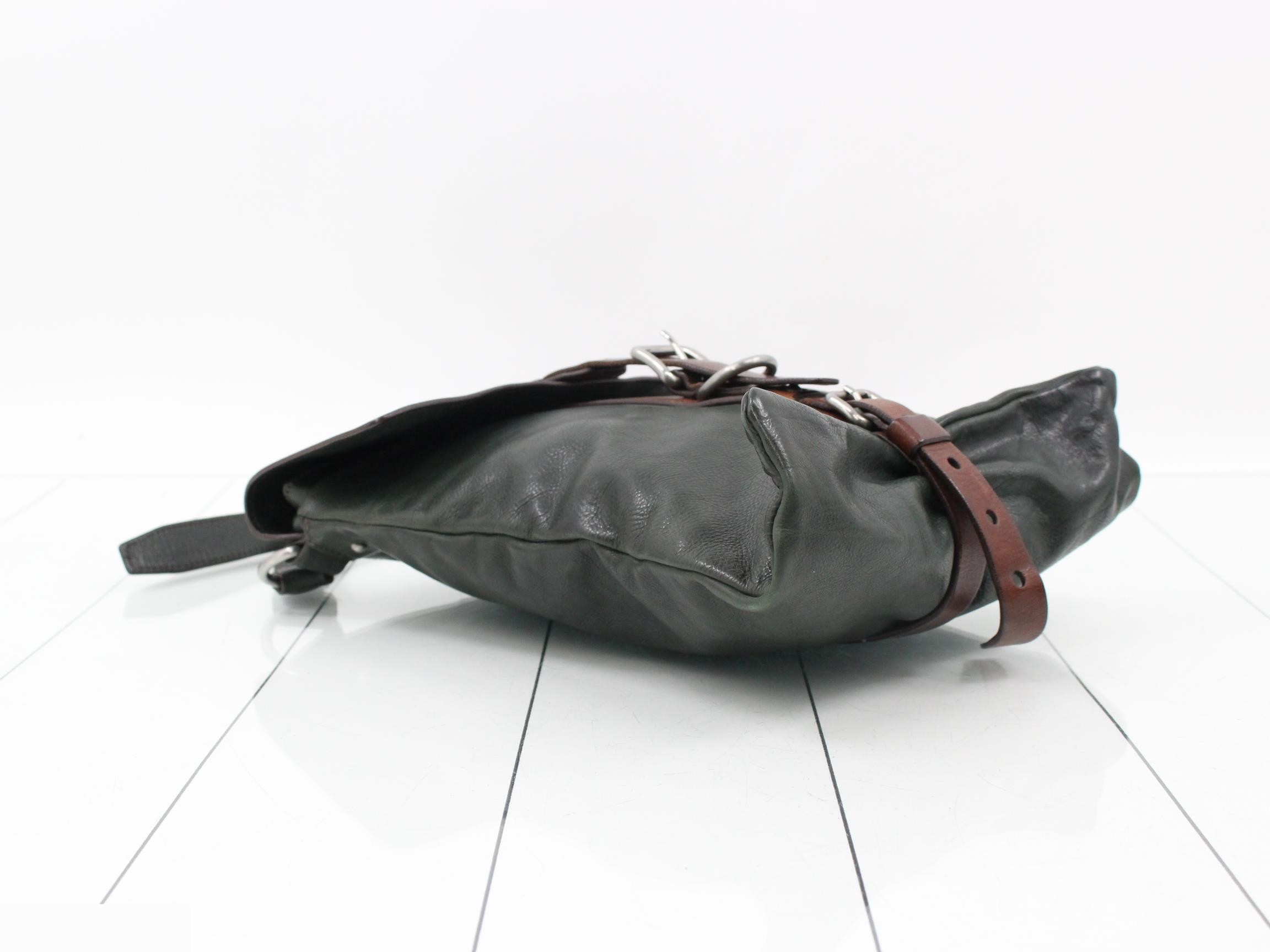 Other lines - Bags/Shoulder bags - Leather - Dark Green — view 5