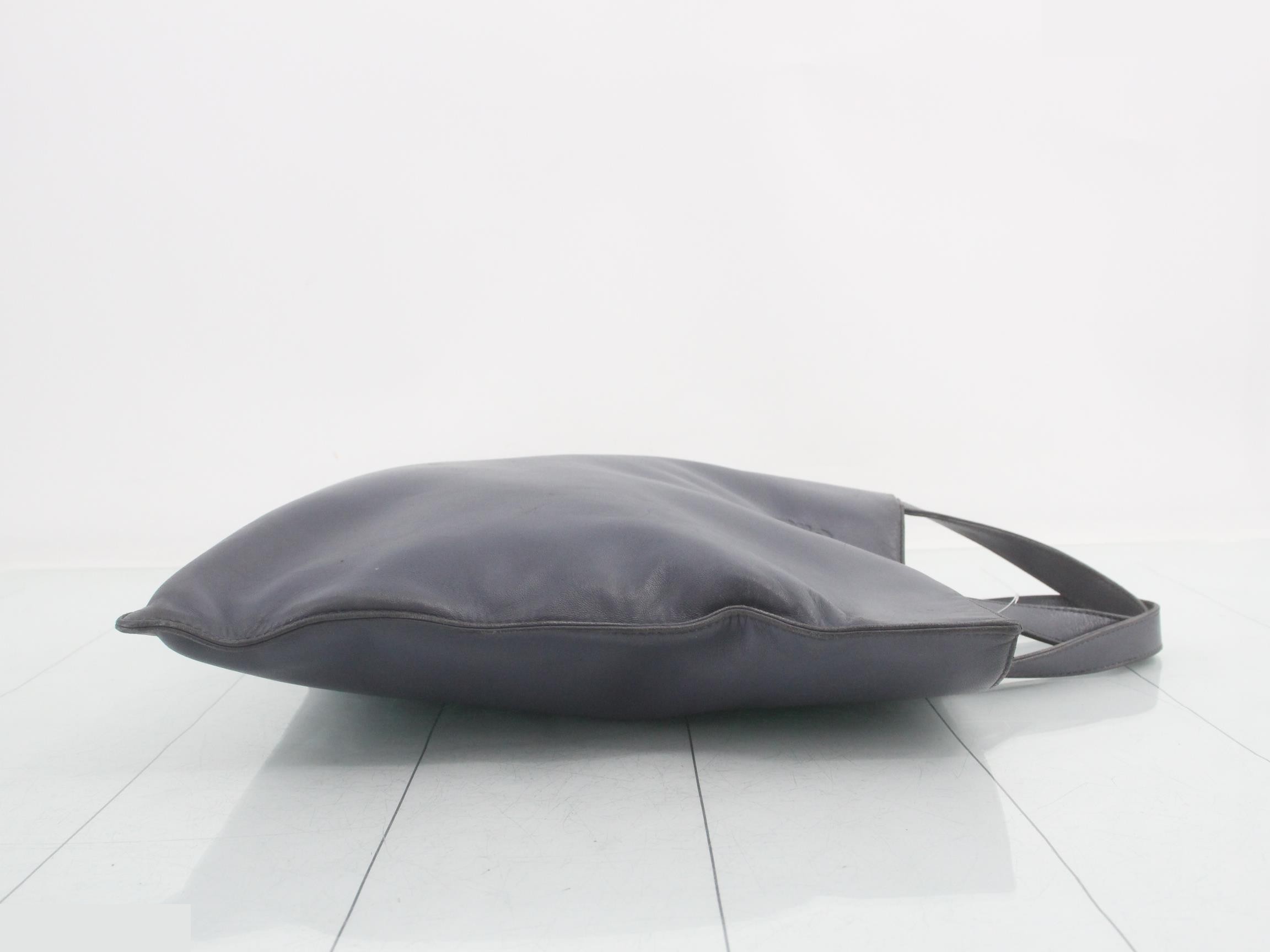 nappa tote bag — view 3
