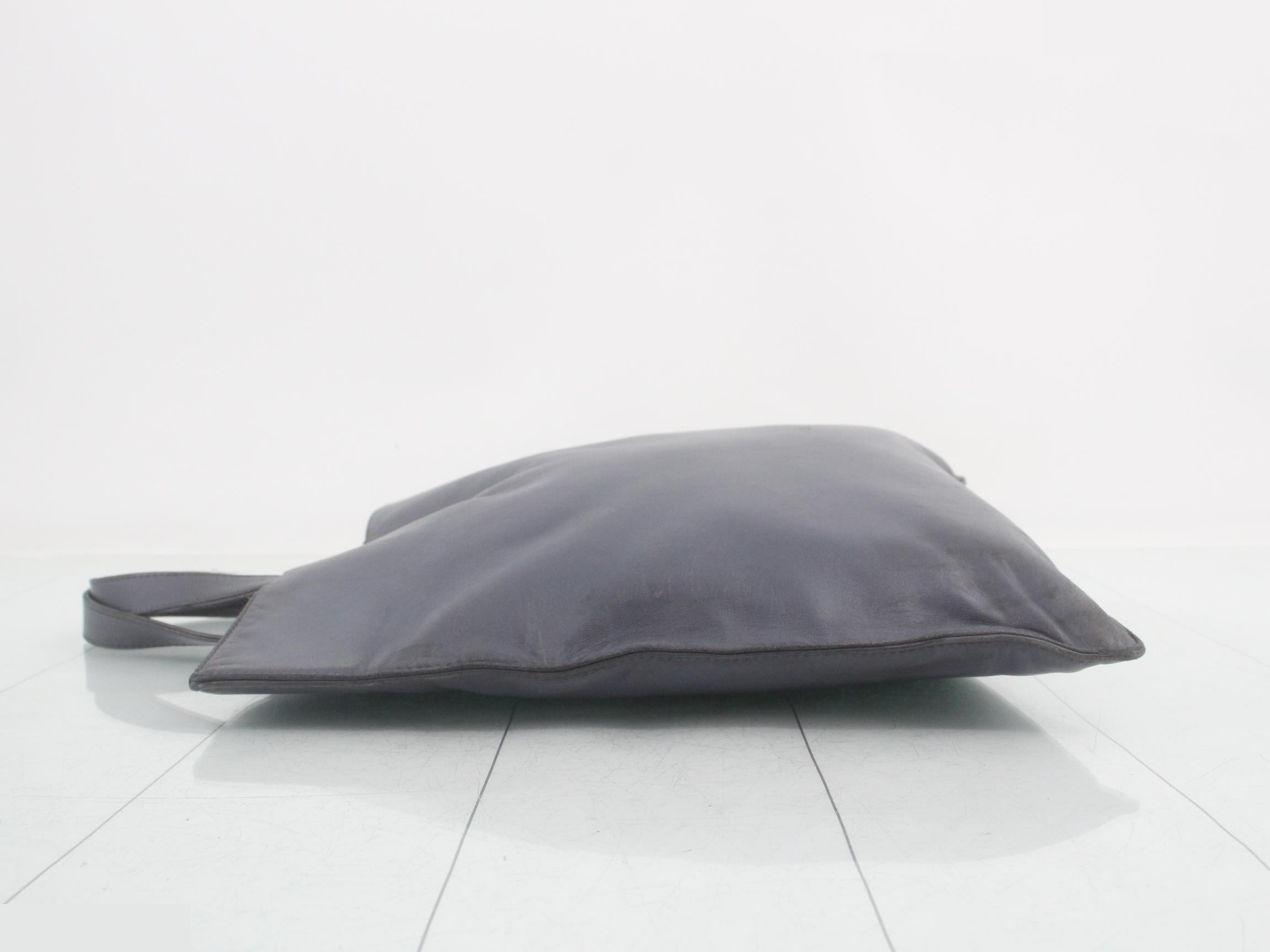 nappa tote bag — view 4