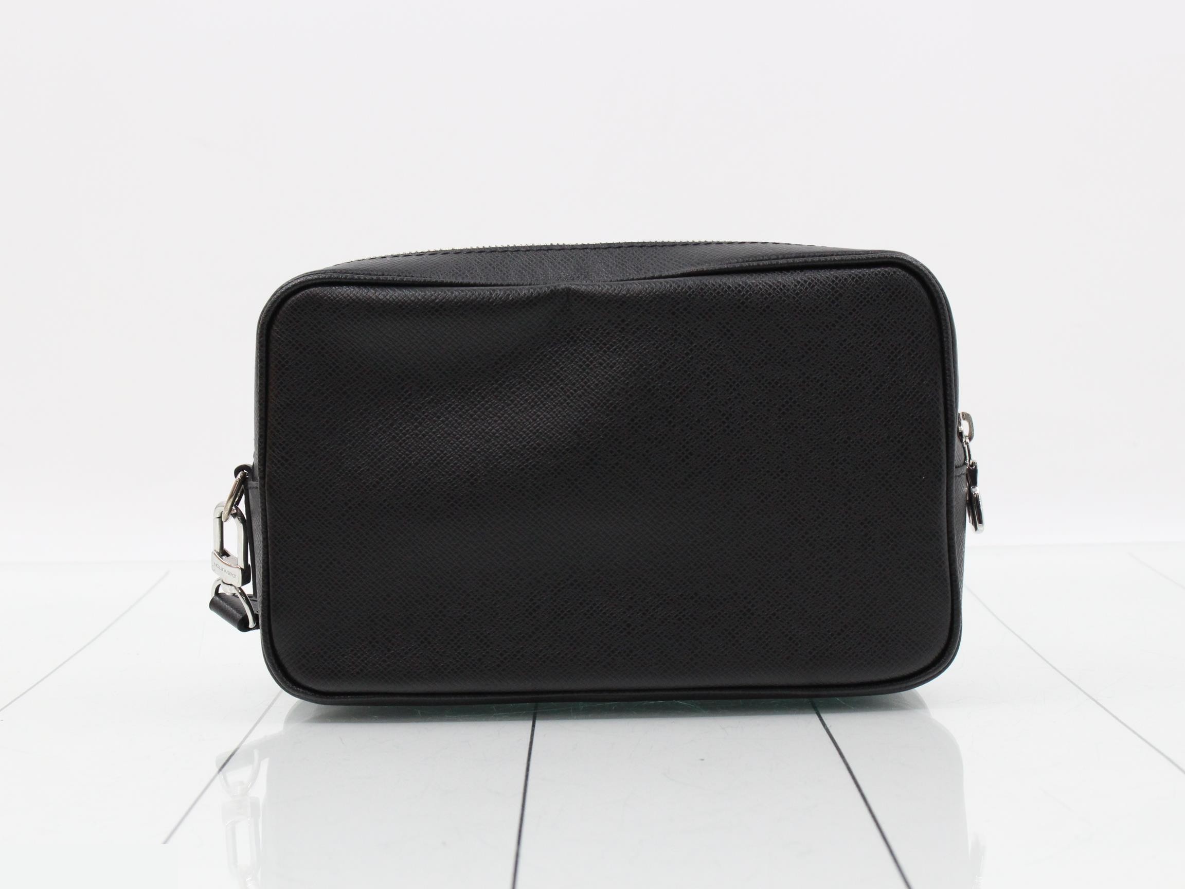 Pochette Kasai Clutch Bag Noir IC Tag — view 2
