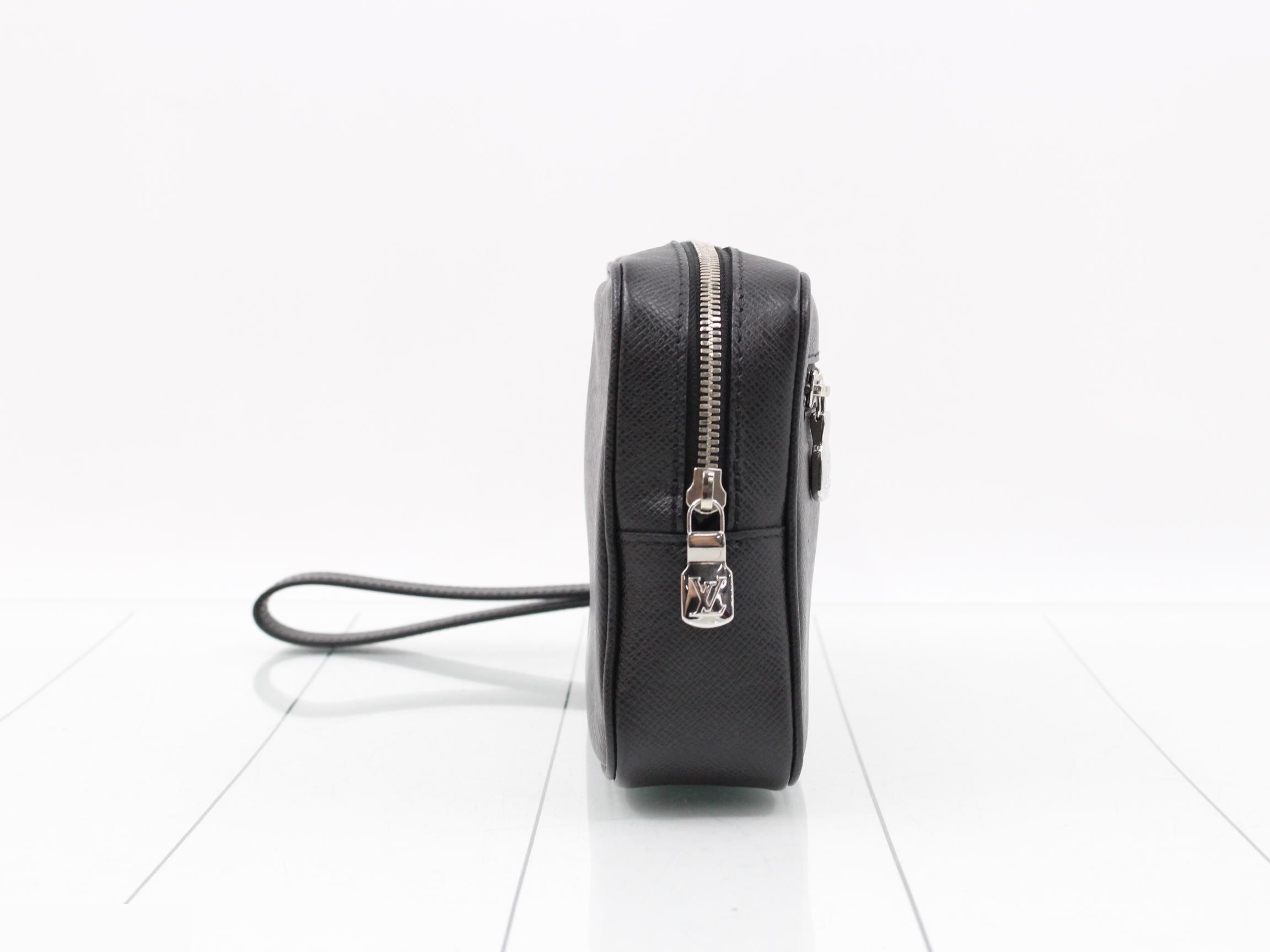 Pochette Kasai Clutch Bag Noir IC Tag — view 4