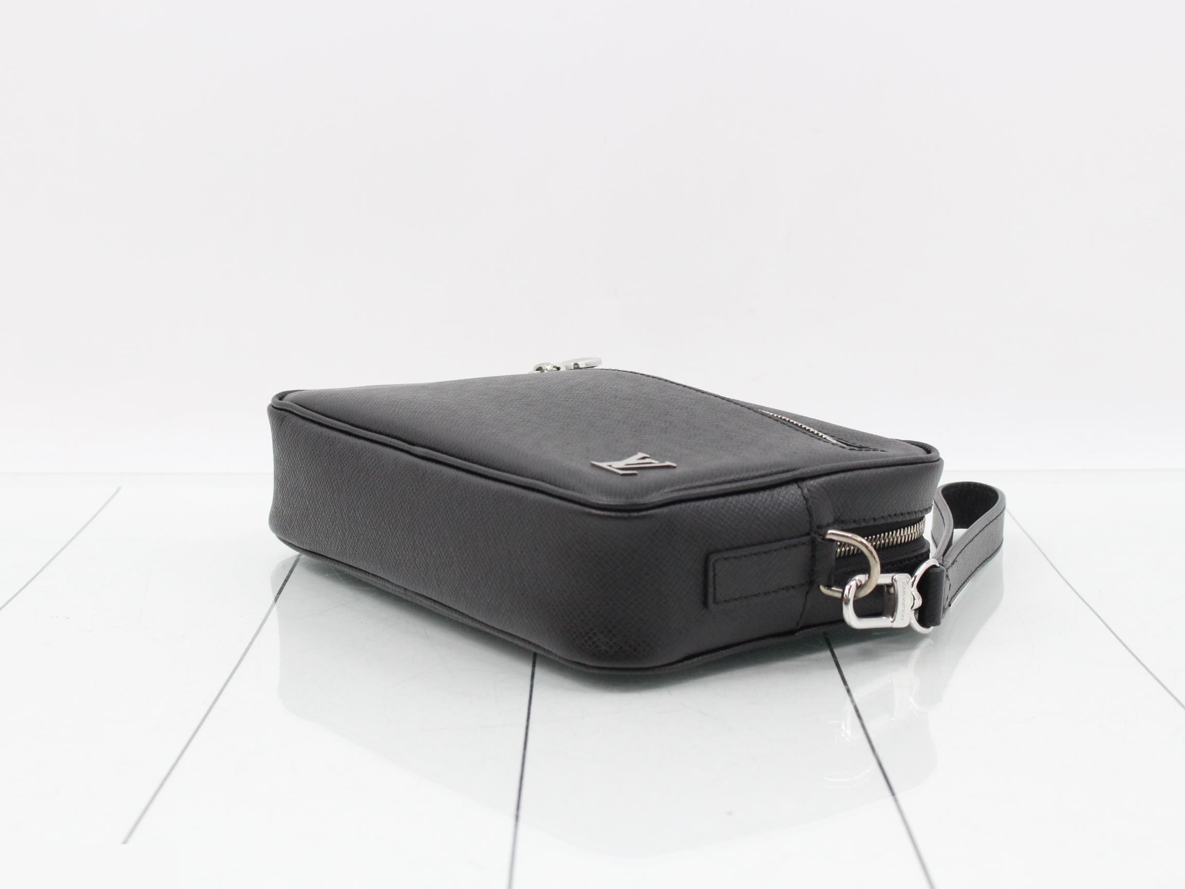 Pochette Kasai Clutch Bag Noir IC Tag — view 6