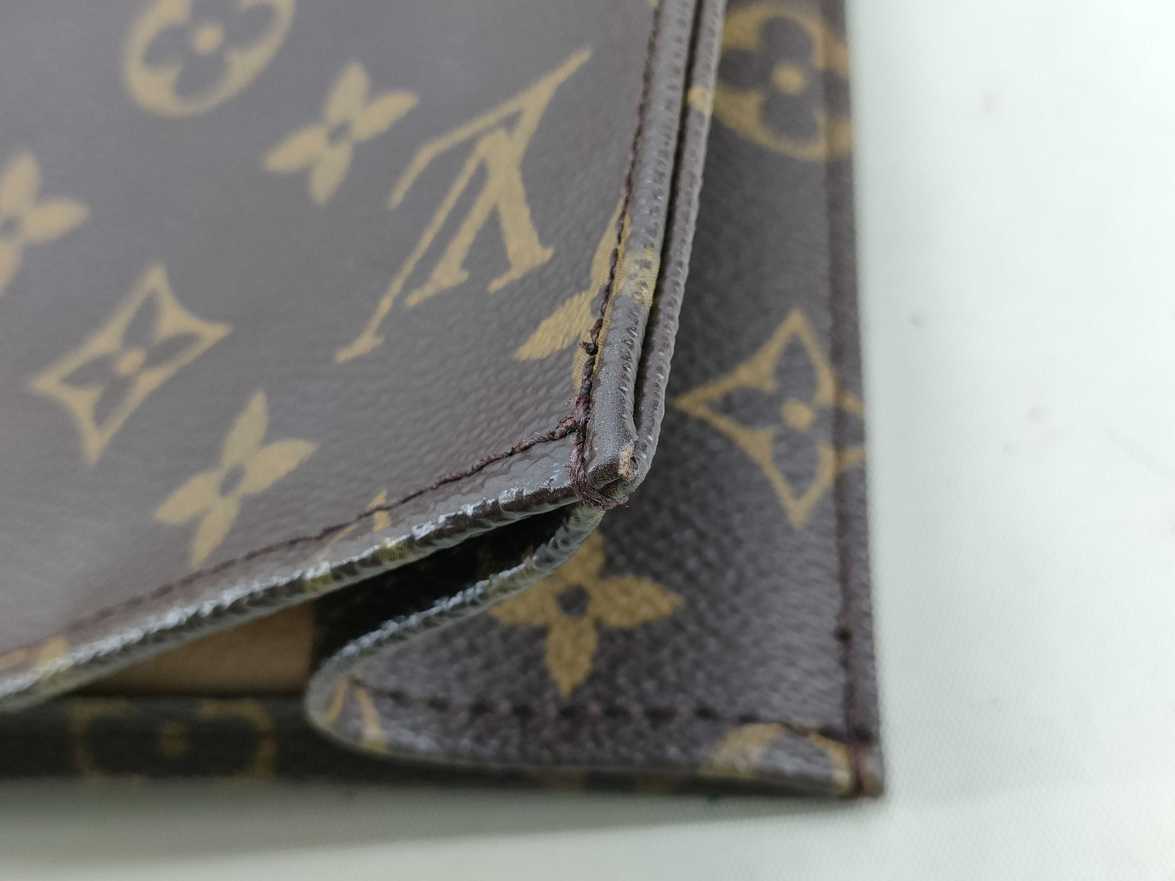Monogram Sac Plat Tote Bag M51140 Brown MI0063 — view 14