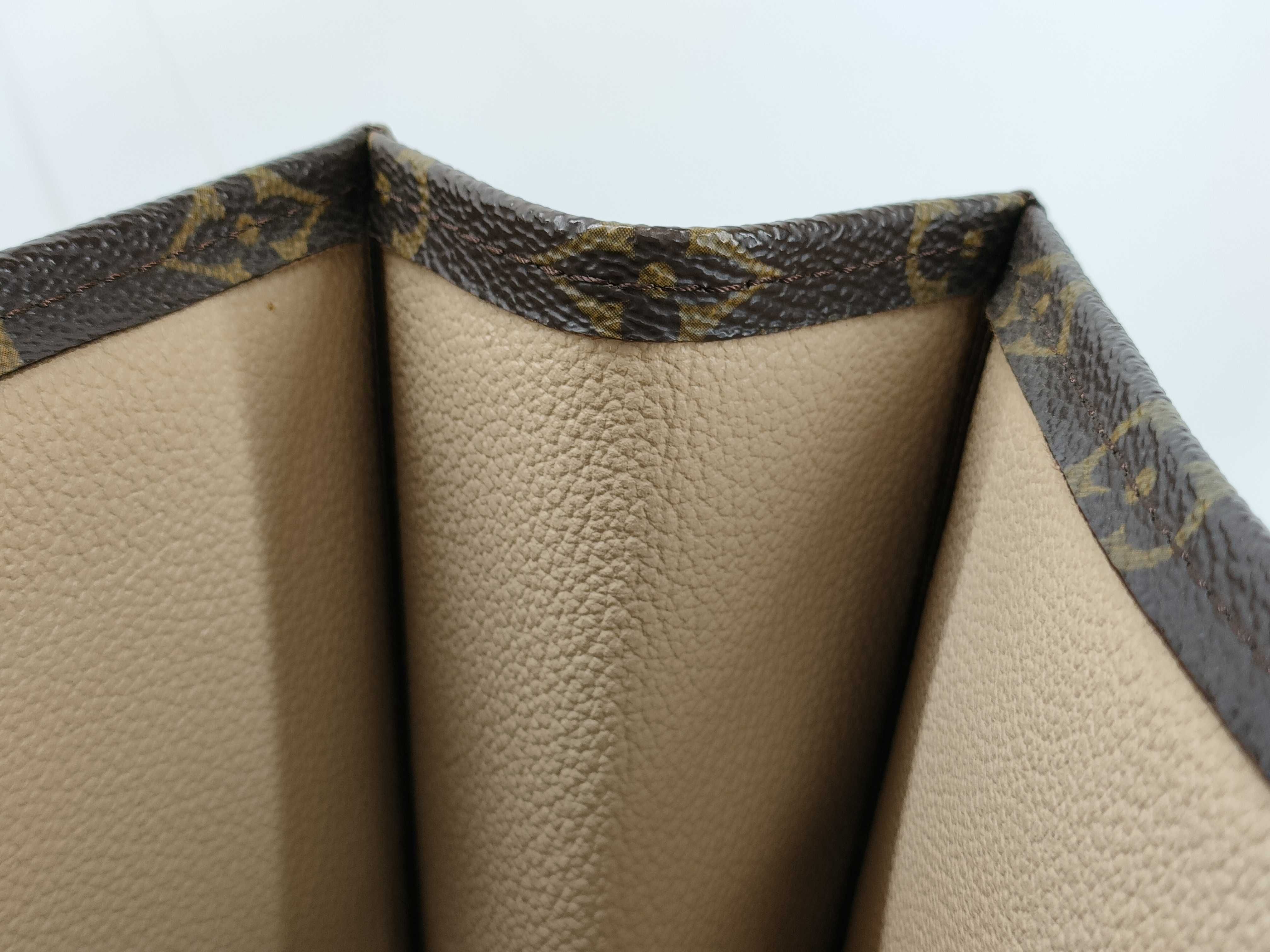 Monogram Sac Plat Tote Bag M51140 Brown MI0063 — view 10