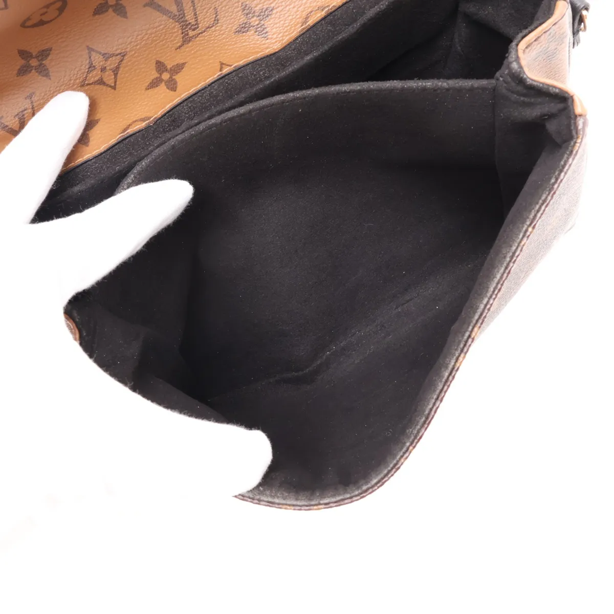 Monogram Reverse Pochette Métis MM M44876 SR1108 Brown — view 9