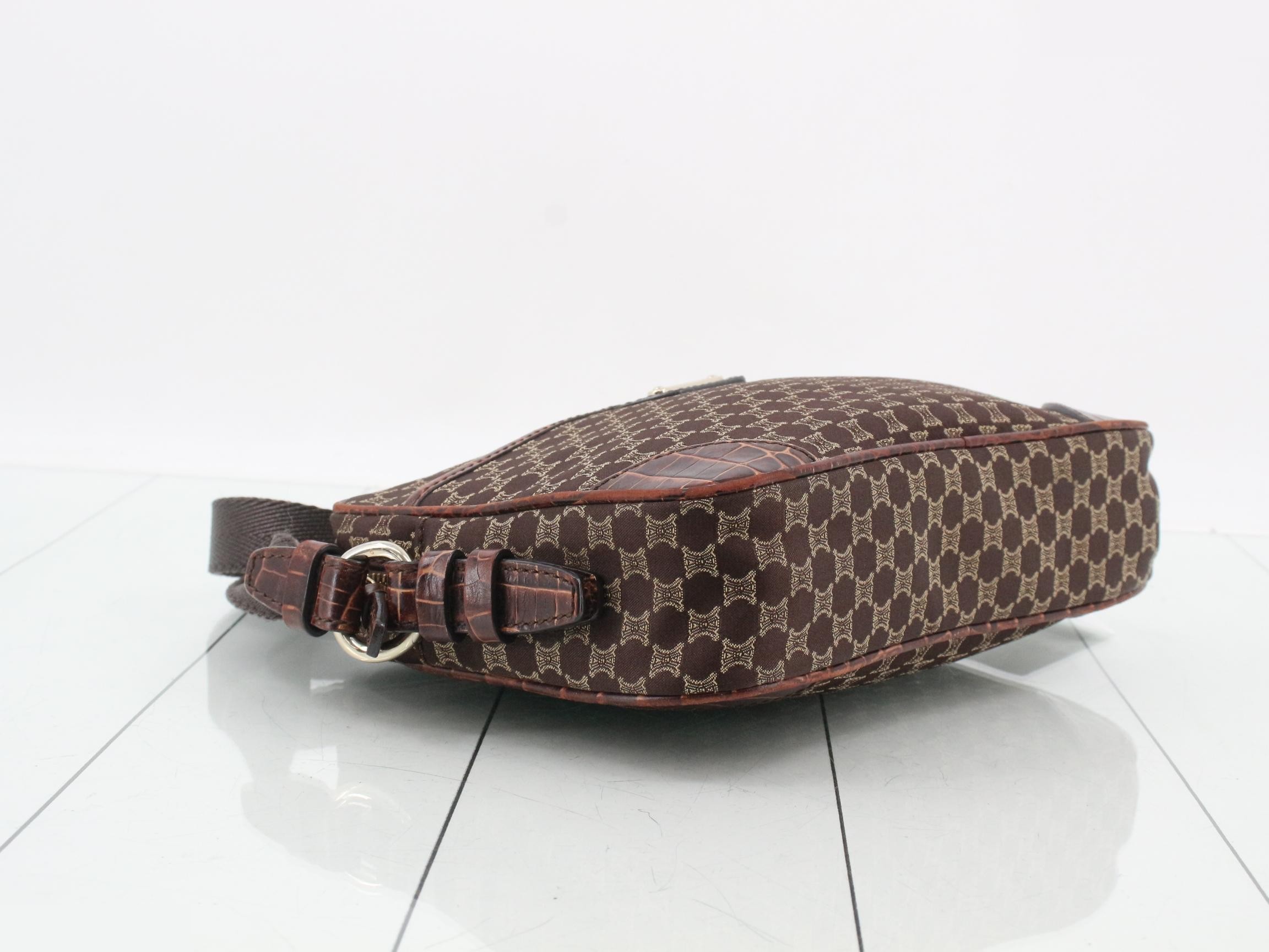 shoulder bag, Triomphe, brown — view 5