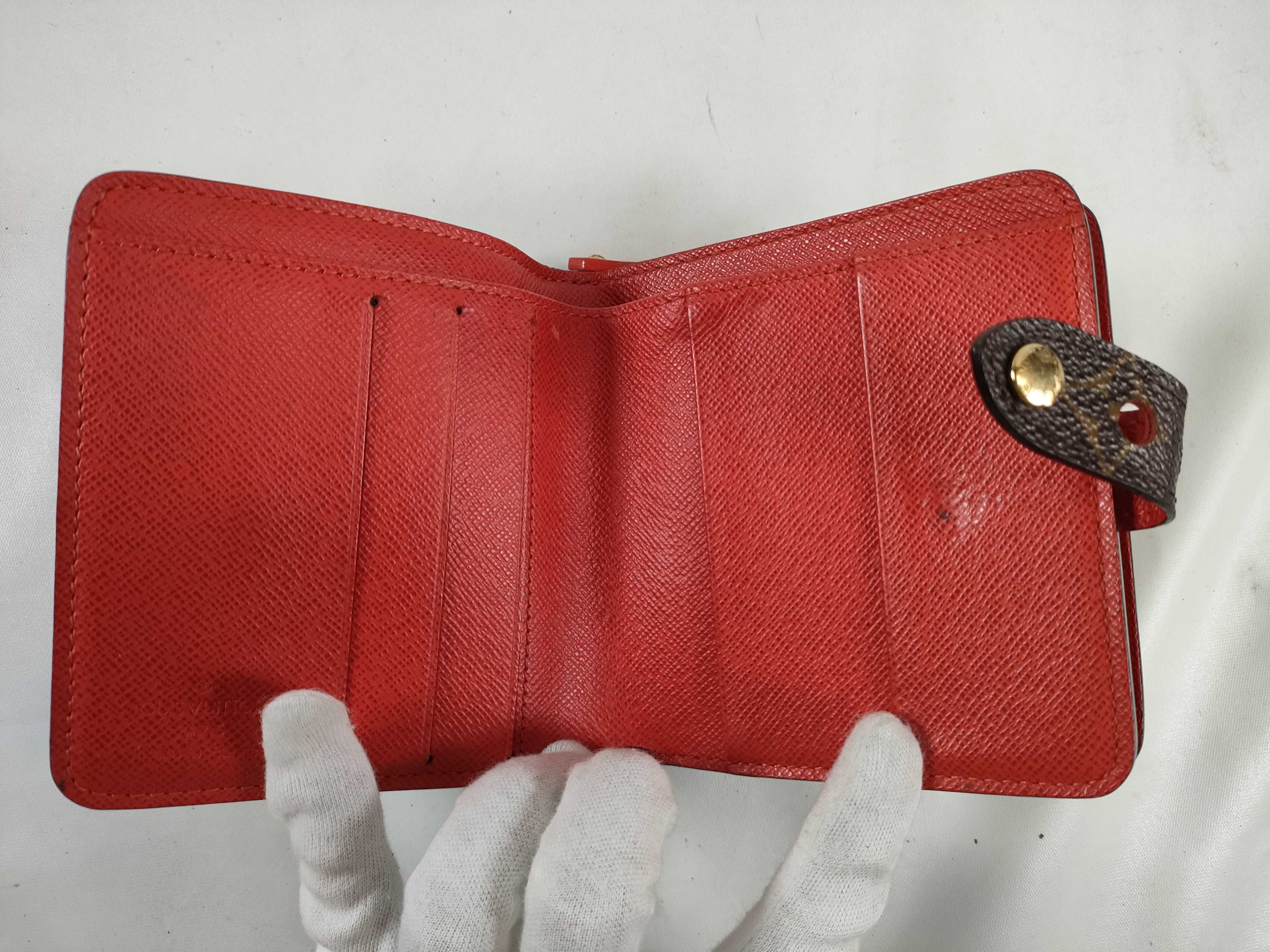 Monogram Perforated Compact Zip Wallet — view 9