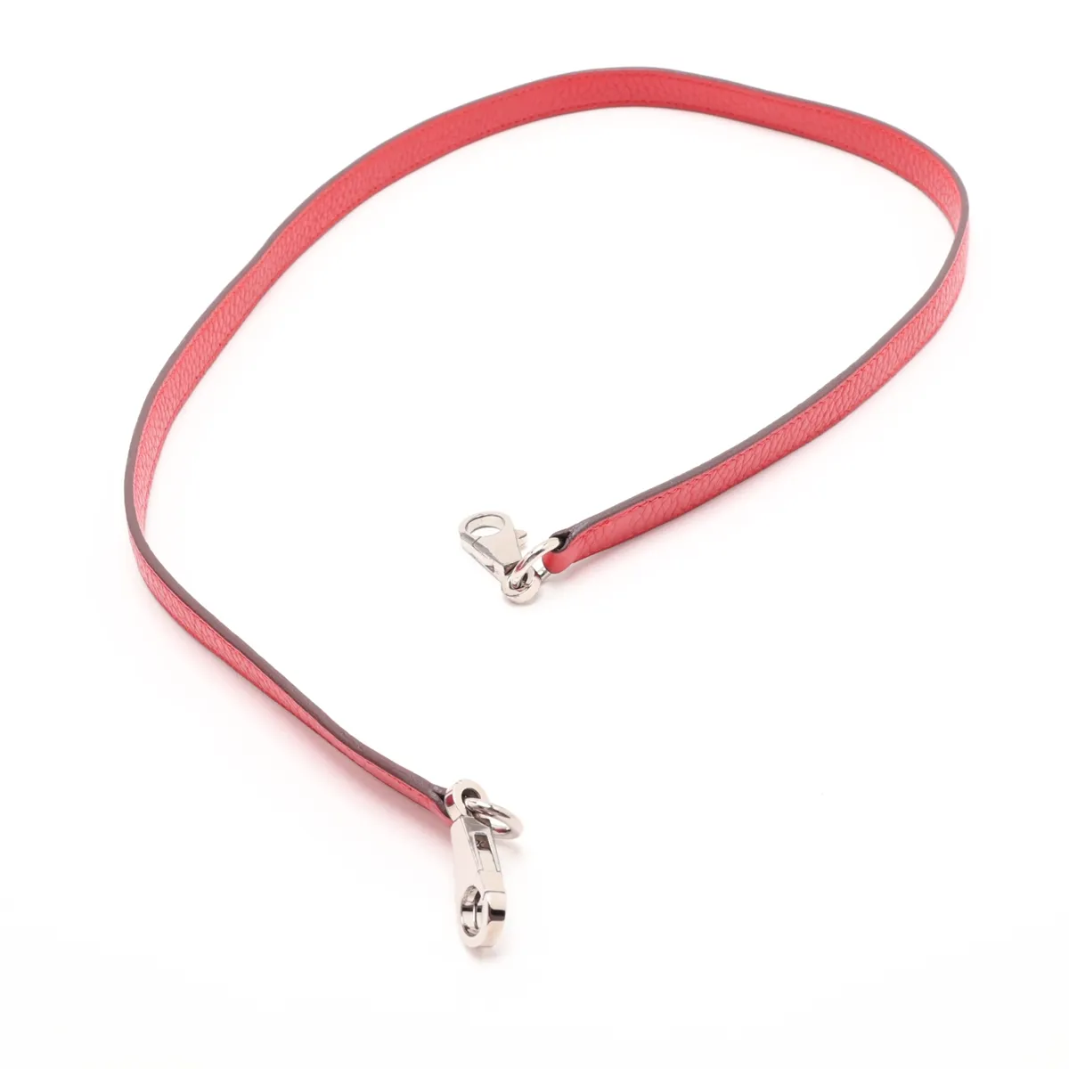 Bolide 31, Taurillon Clemence leather, red, silver hardware, X: 2016 — view 7