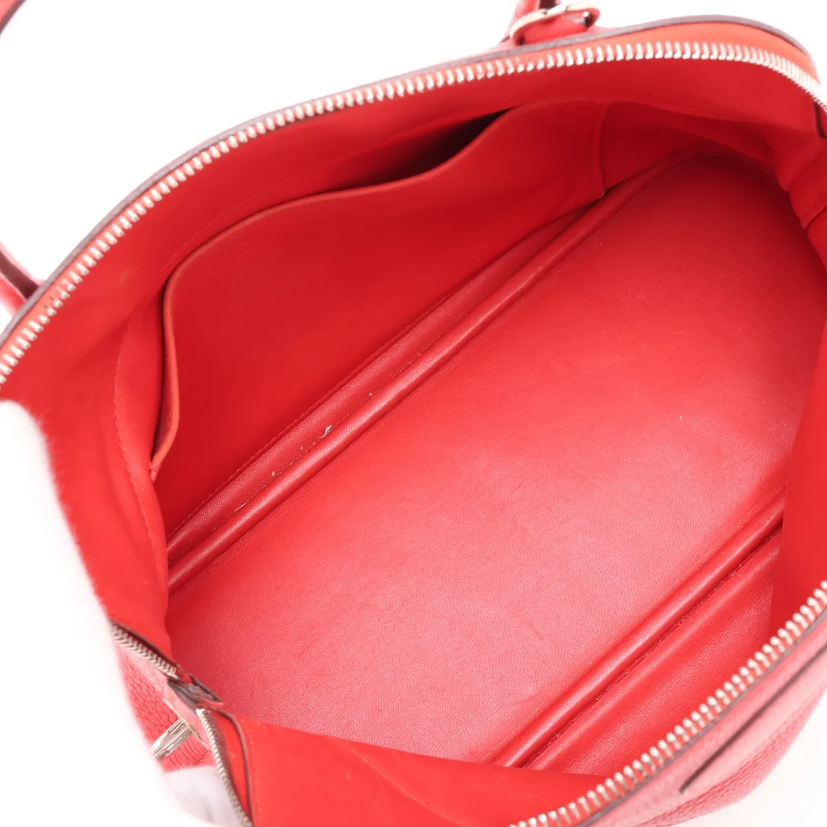 Bolide 31, Taurillon Clemence leather, red, silver hardware, X: 2016 — view 8