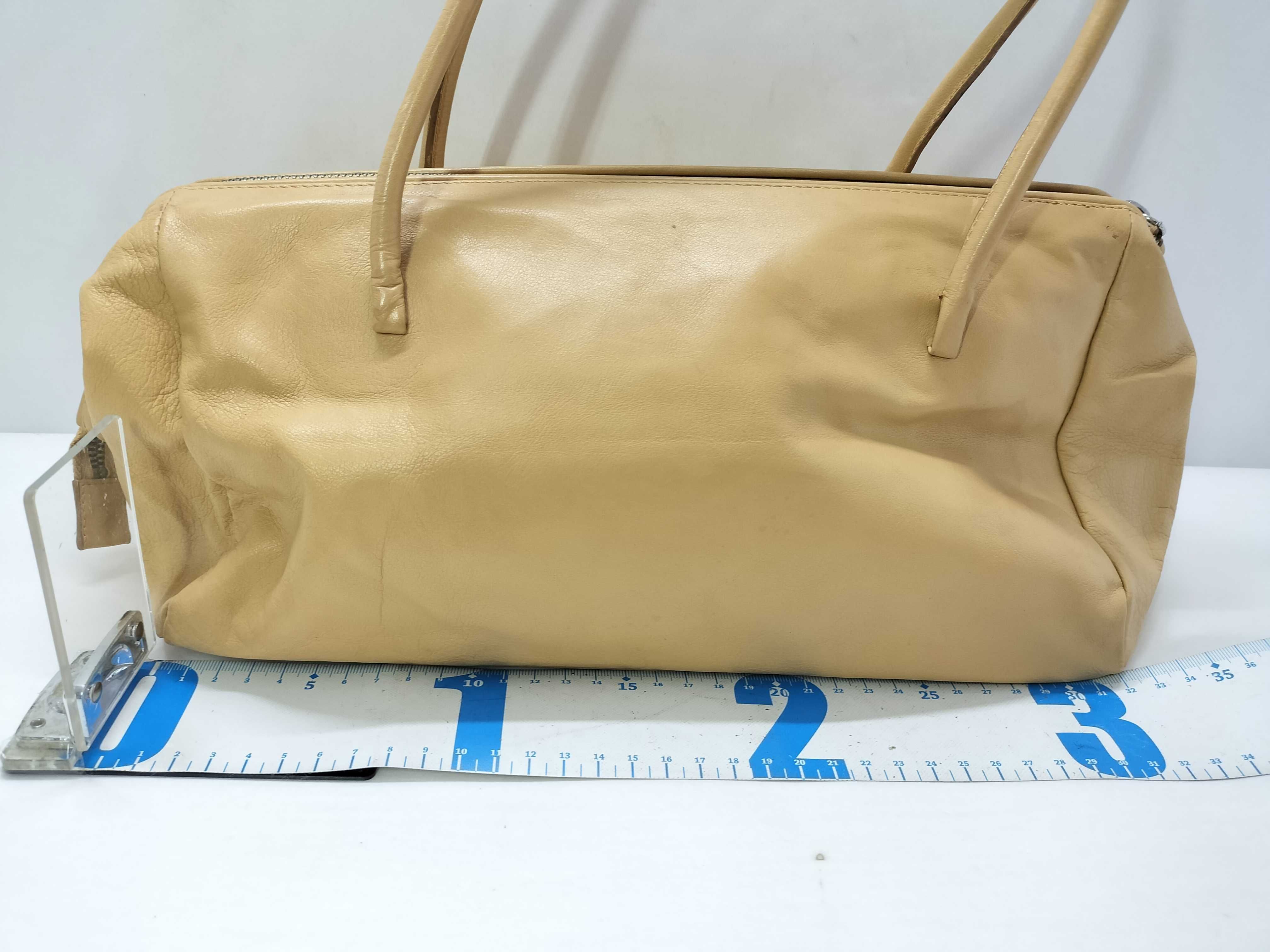 beige handbag — view 2