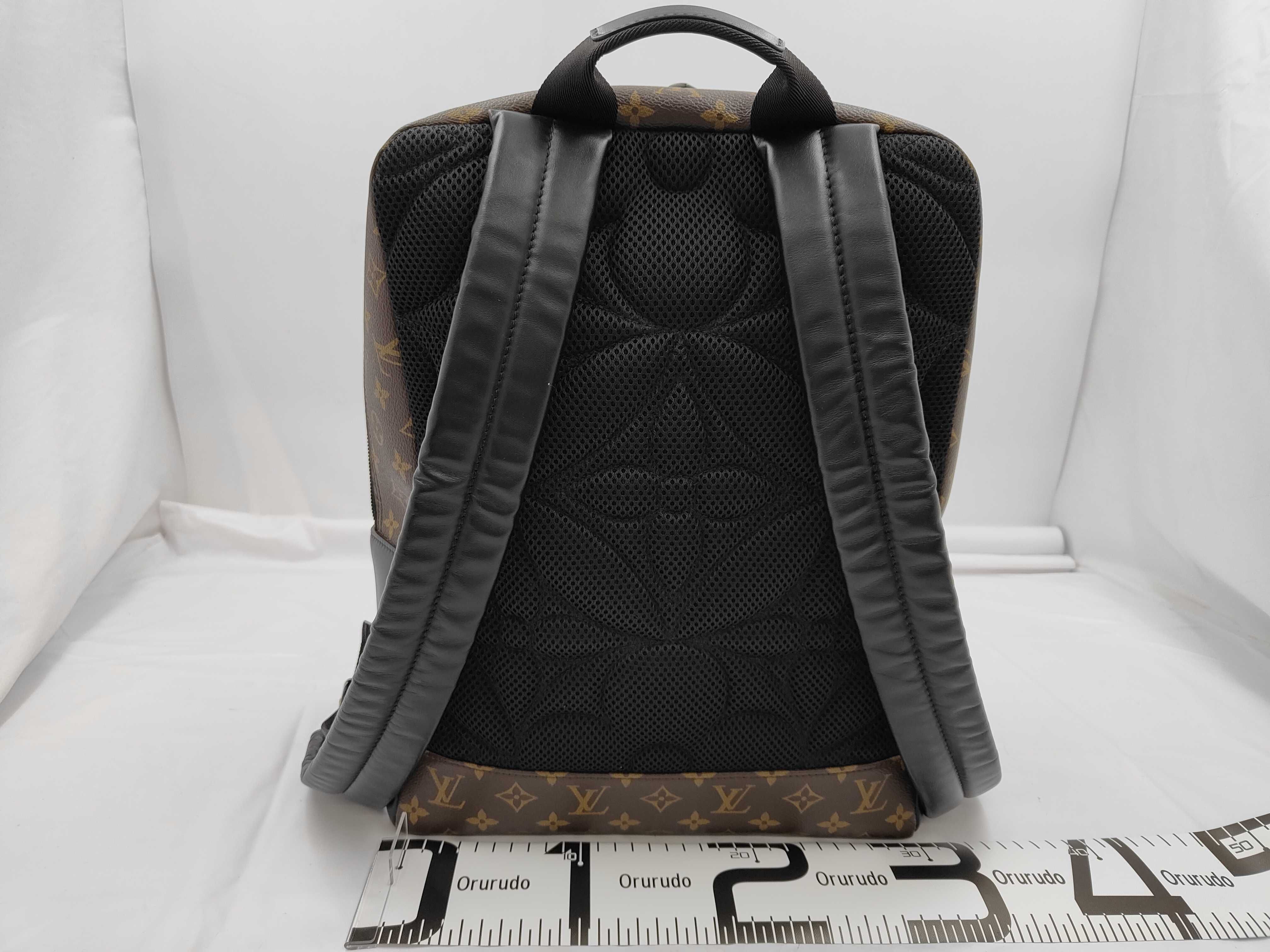 Monogram Macassar Dean Backpack Noir RFID Bag — view 2