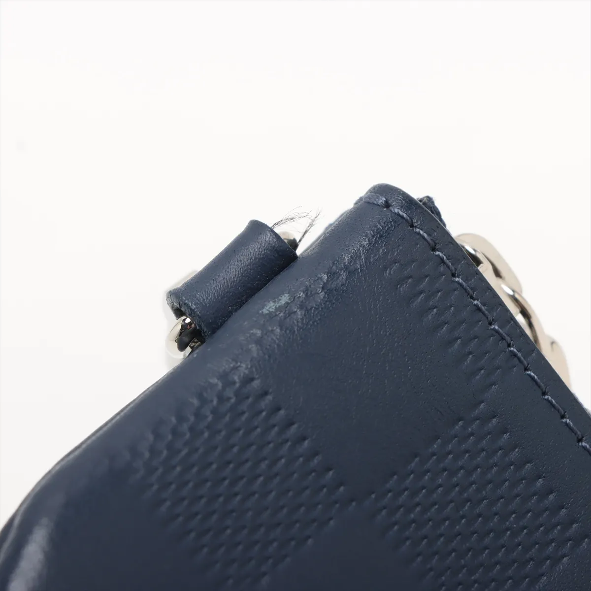 Damier Graphite x Damier Infini Trio Messenger Bag N40438 (Serial Number Unknown) - Blue — view 14