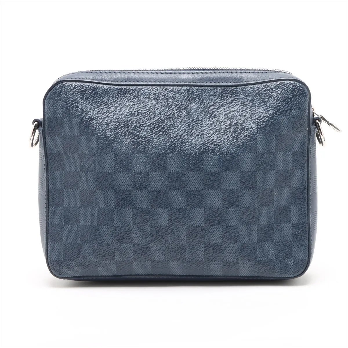 Damier Graphite x Damier Infini Trio Messenger Bag N40438 (Serial Number Unknown) - Blue — view 4
