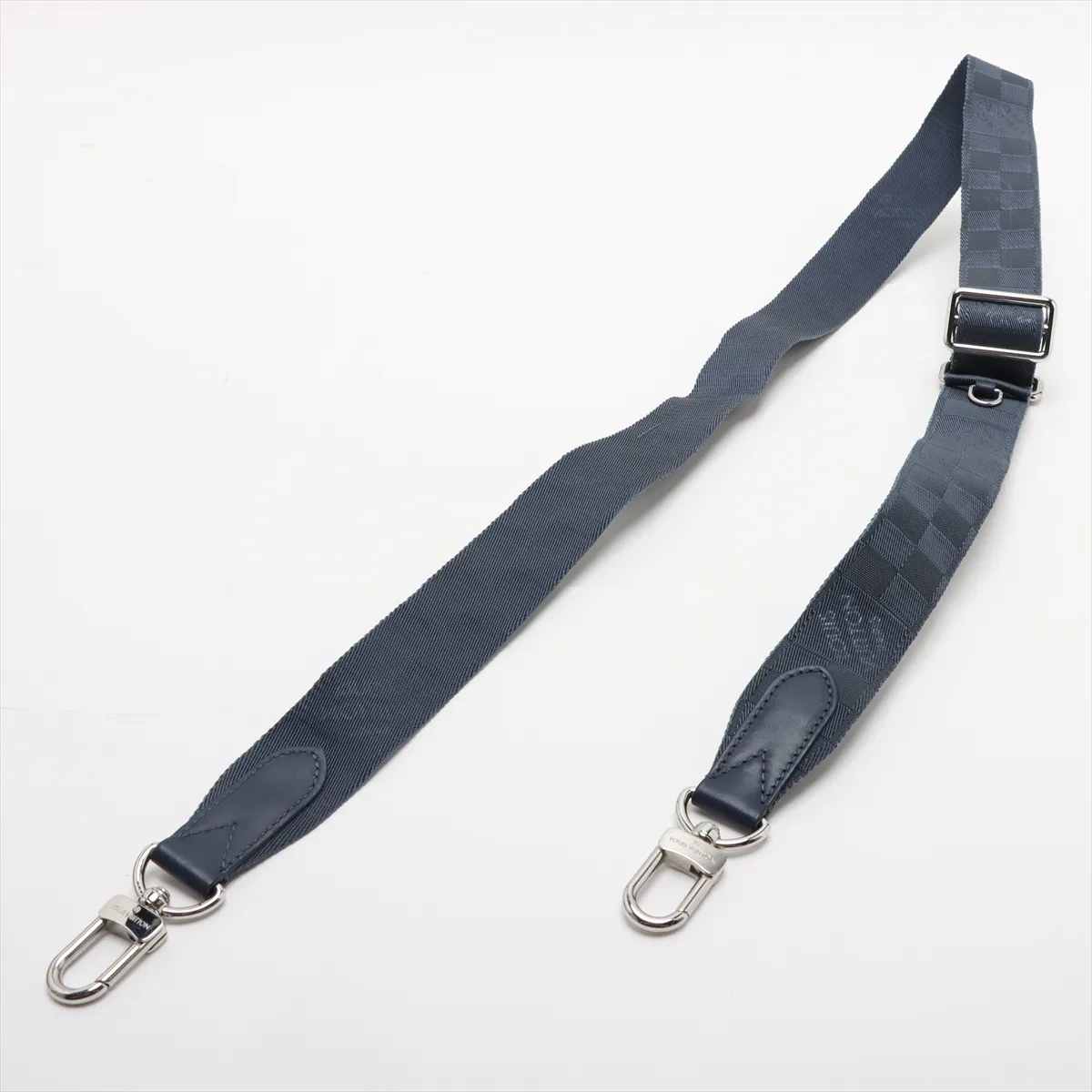 Damier Graphite x Damier Infini Trio Messenger Bag N40438 (Serial Number Unknown) - Blue — view 7
