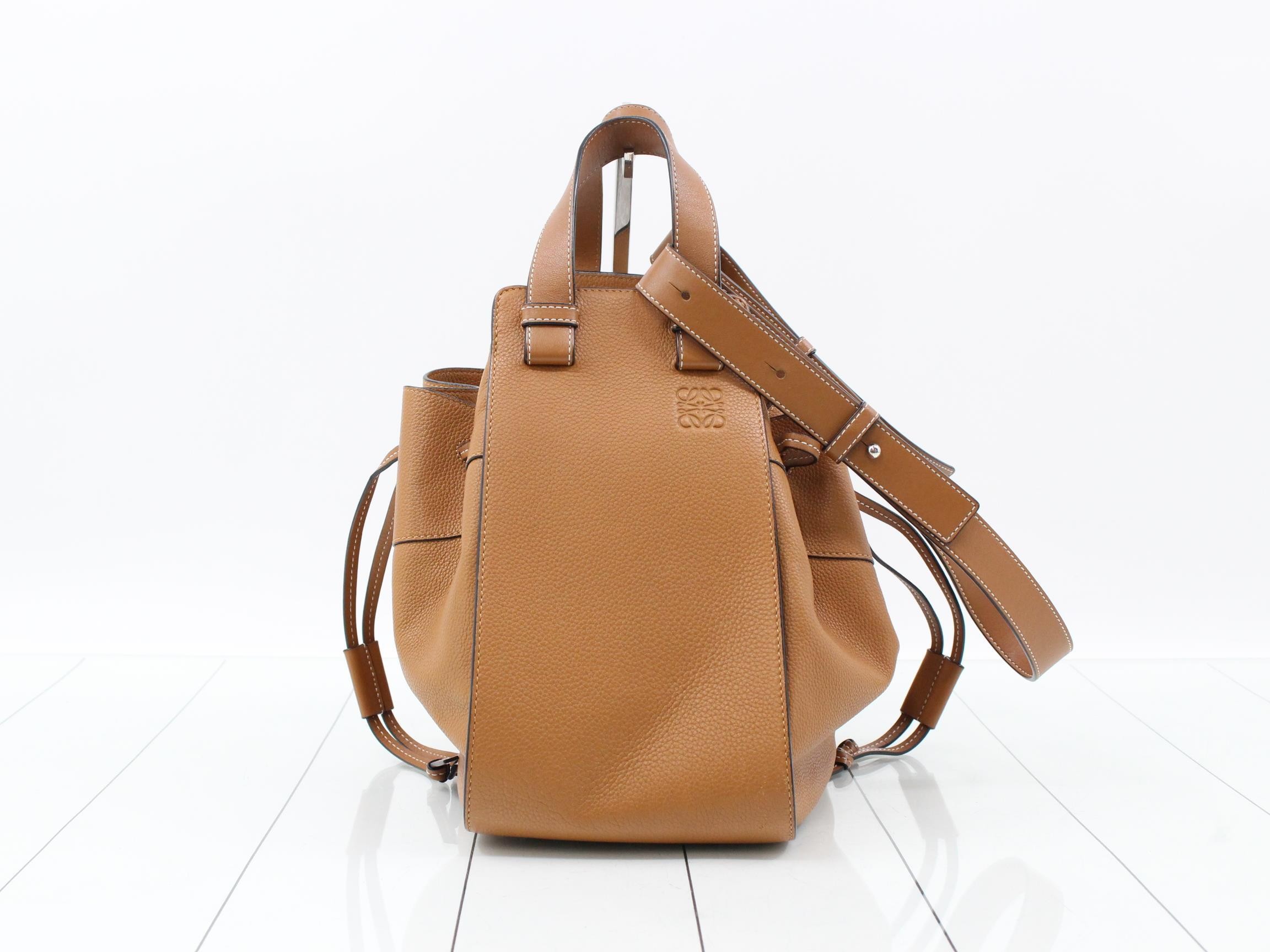Hammock Leather 6-Way Handbag, Brown