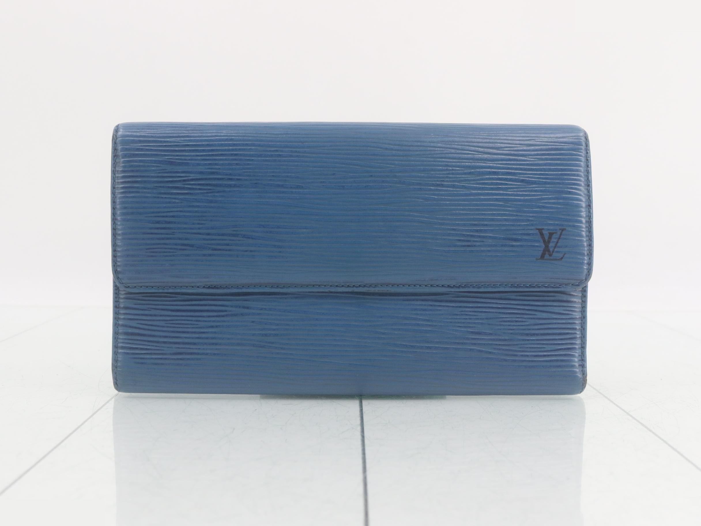 Epi Leather Long Wallet with Box