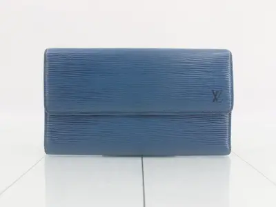 Epi Leather Long Wallet with Box