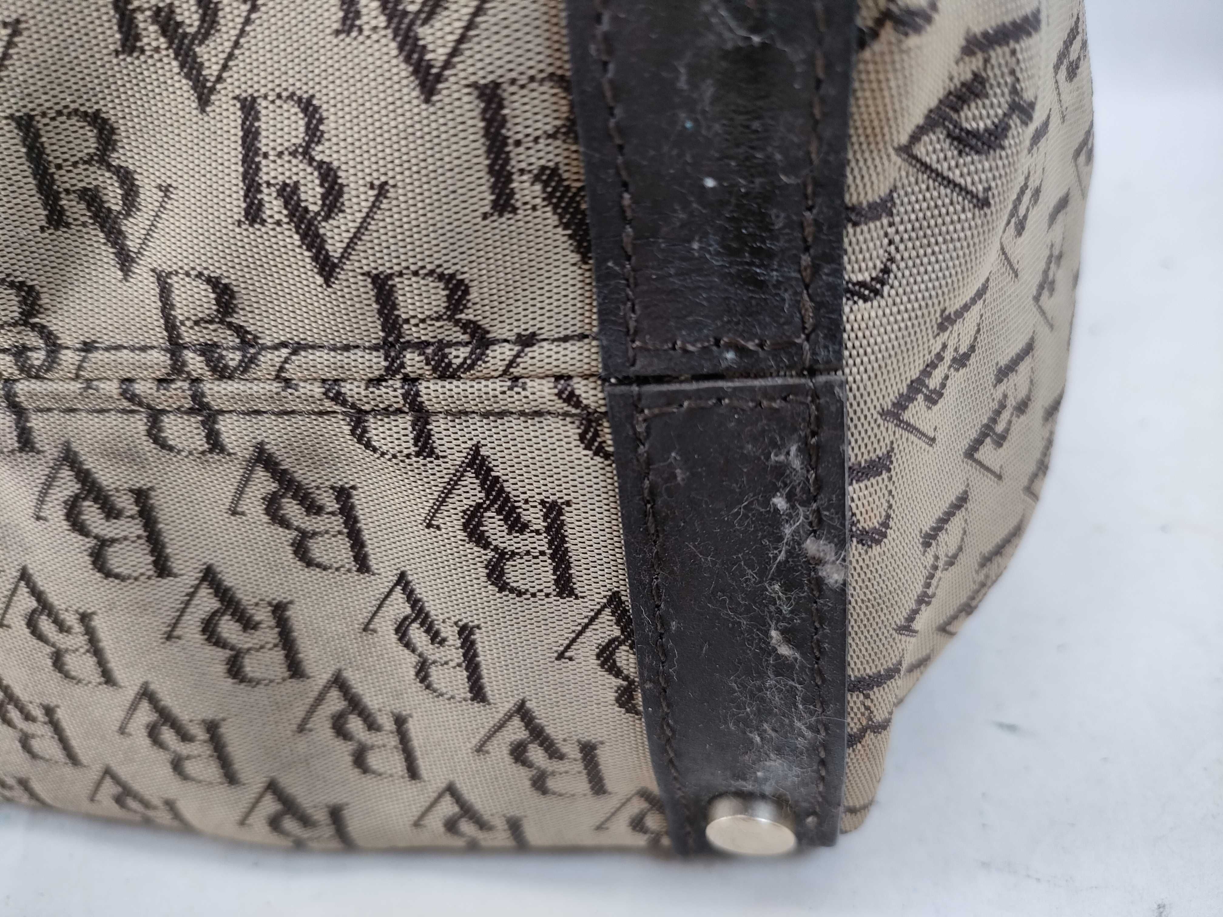Canvas All-Over Print Old Logo Tote Bag — view 8