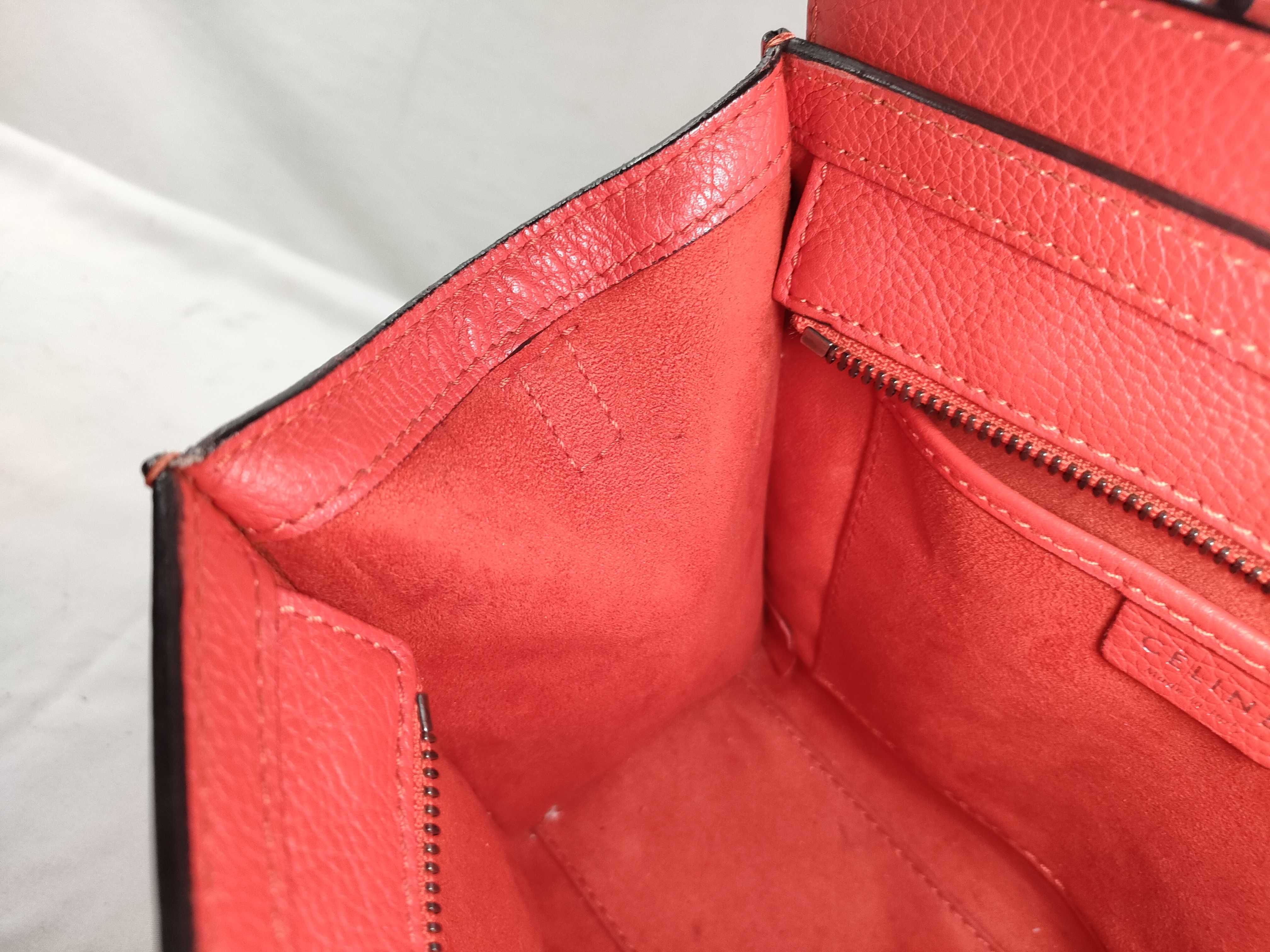 DU- Medium Luggage Bag red handbag — view 11