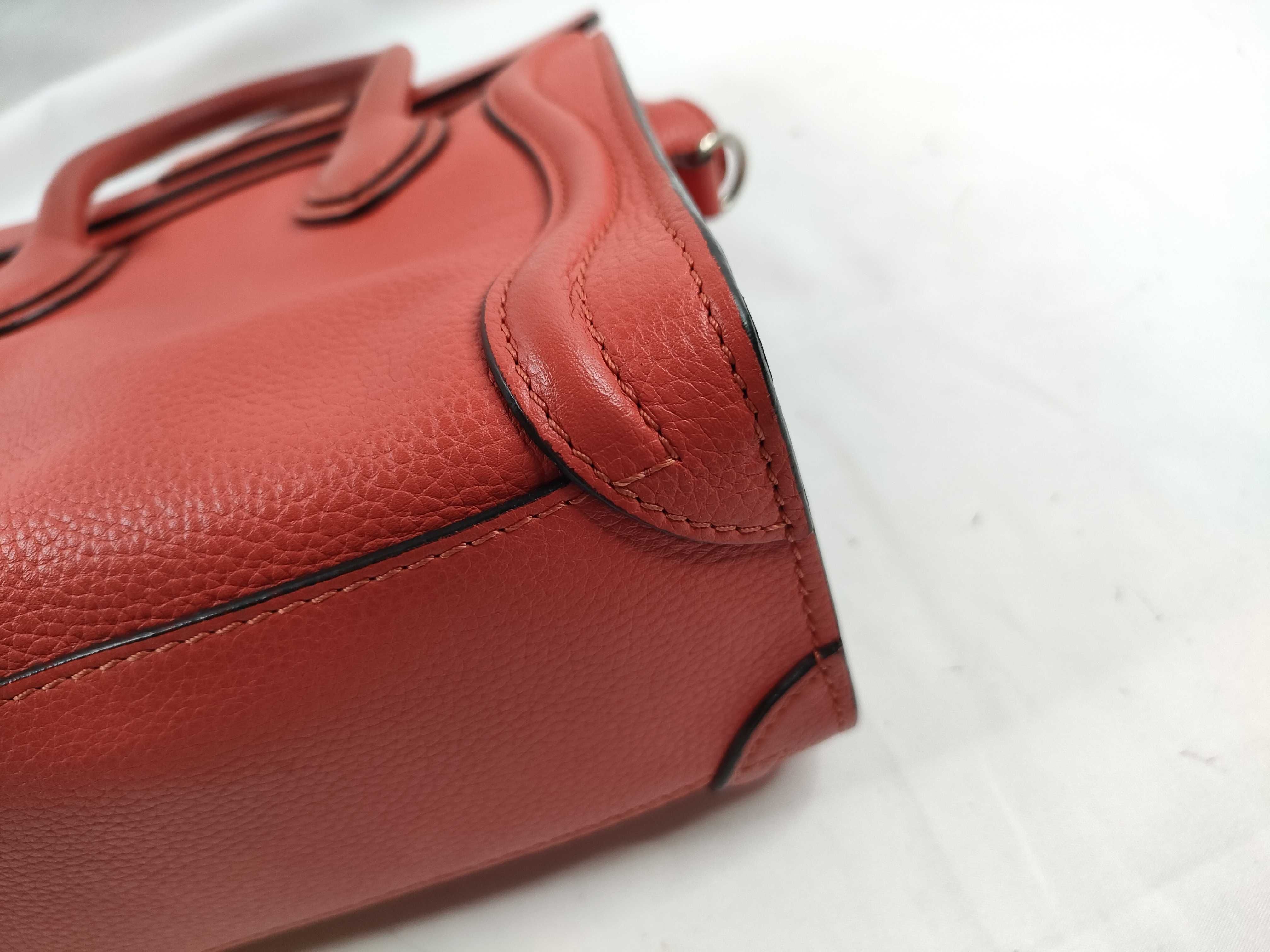 DU- Medium Luggage Bag red handbag — view 5