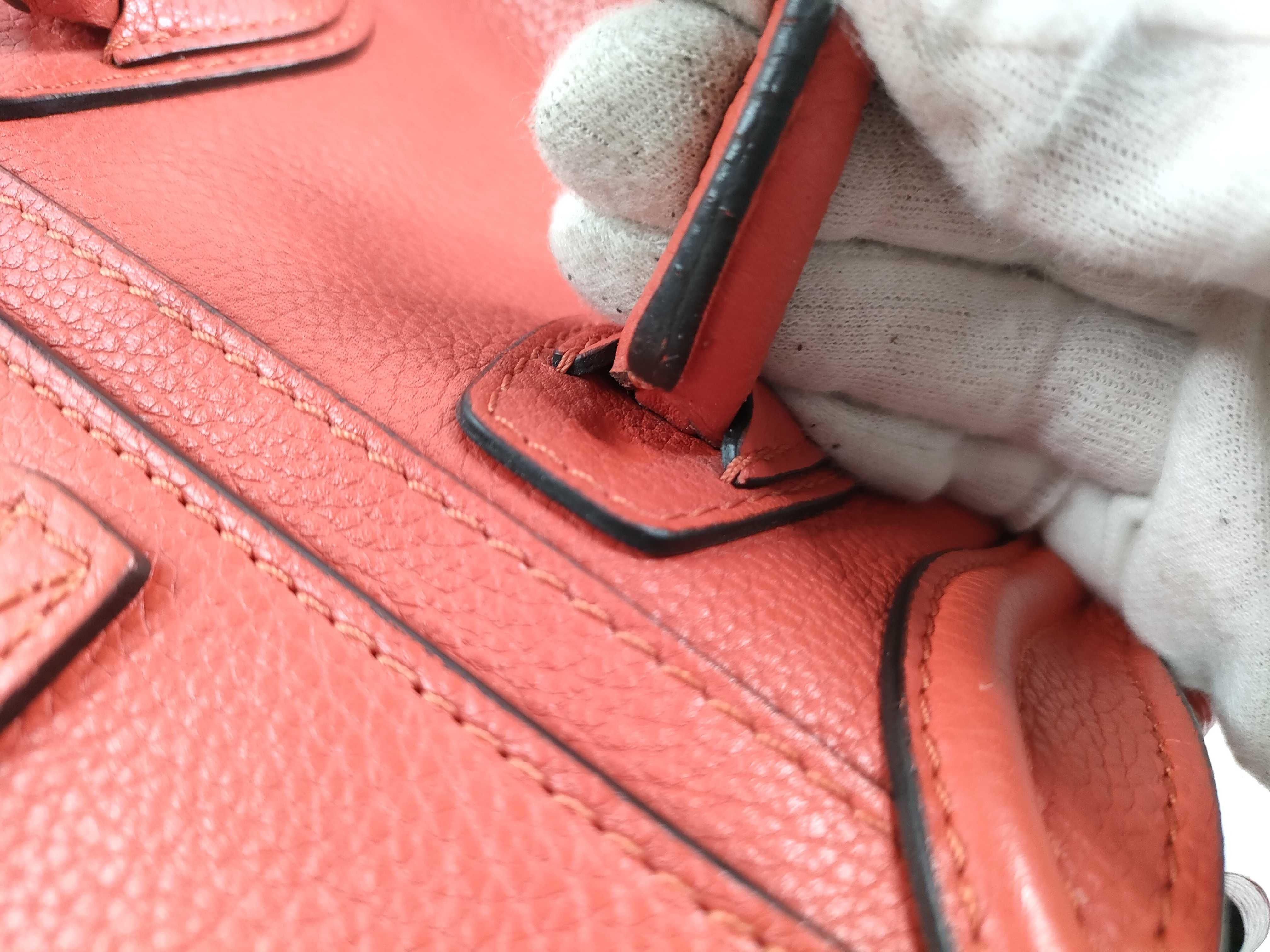 DU- Medium Luggage Bag red handbag — view 8