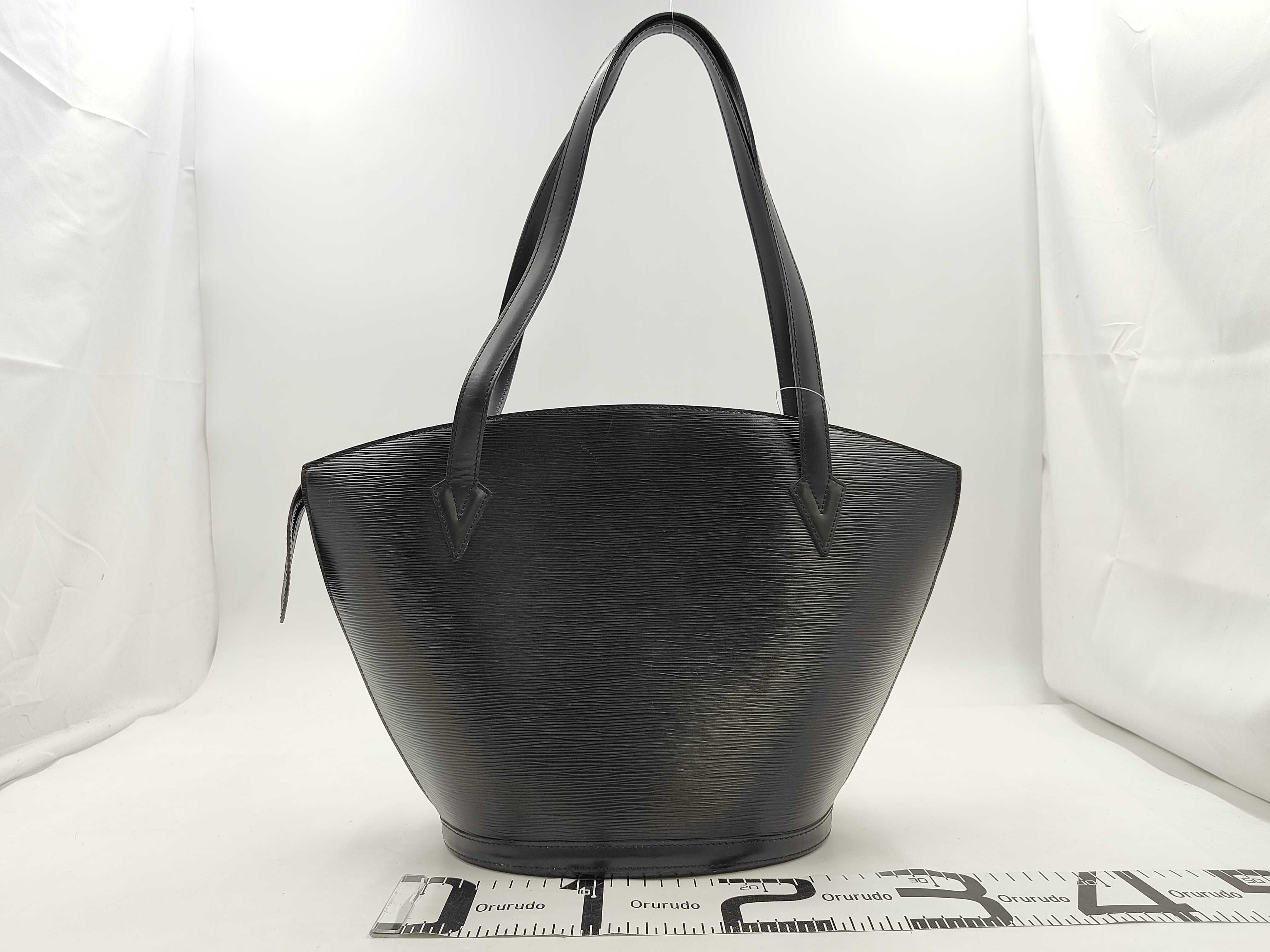 Epi Saint Jacques Noir Tote Bag — view 2