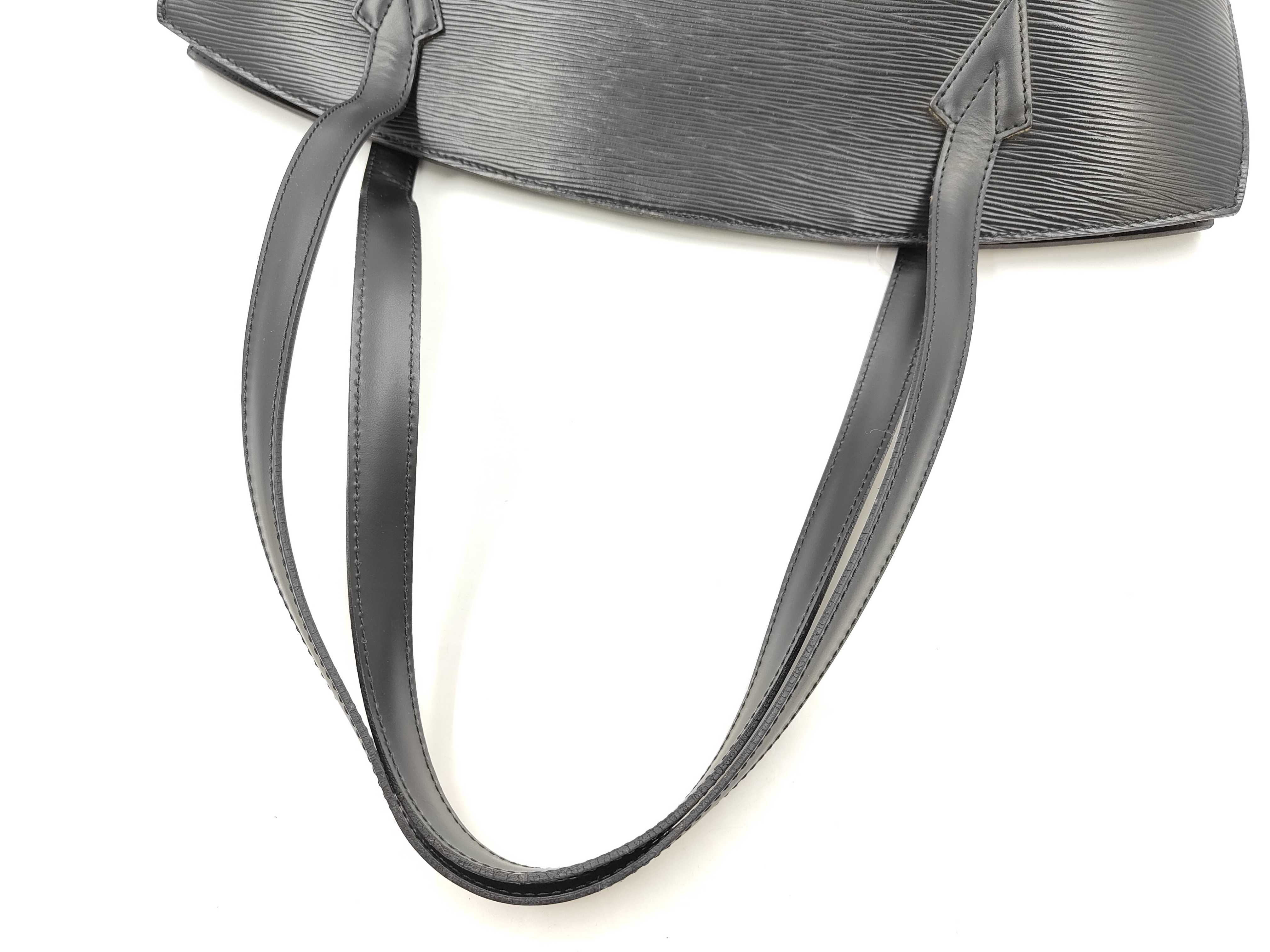Epi Saint Jacques Noir Tote Bag — view 3