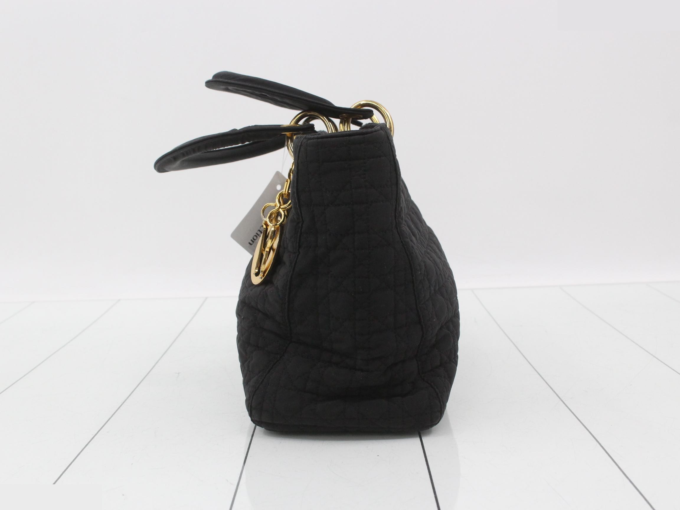 Lady Dior Cannage handbag — view 3