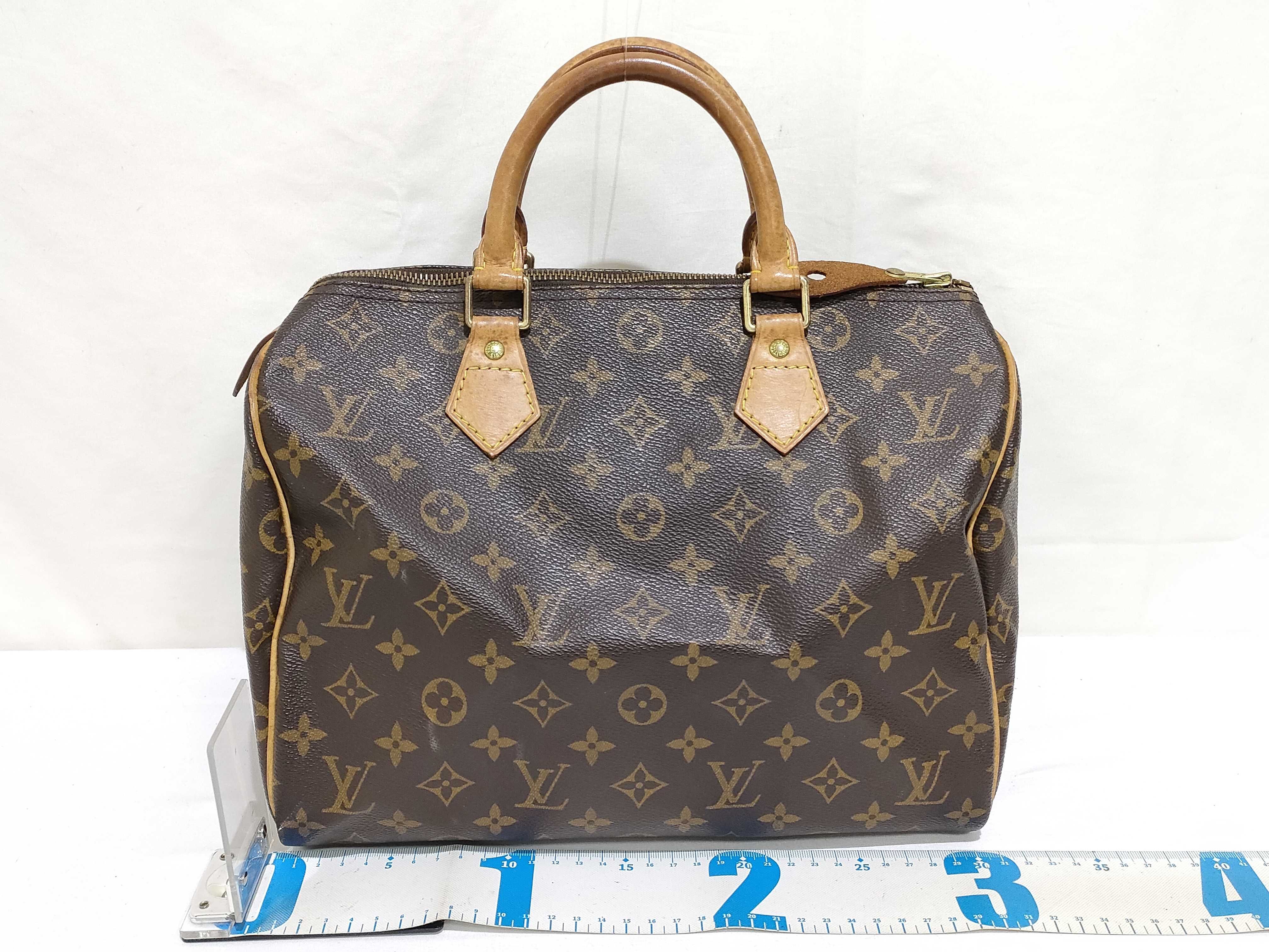Monogram LOUIS_VUITTON M41526 Speedy 30 TH0020 Handbag — view 2