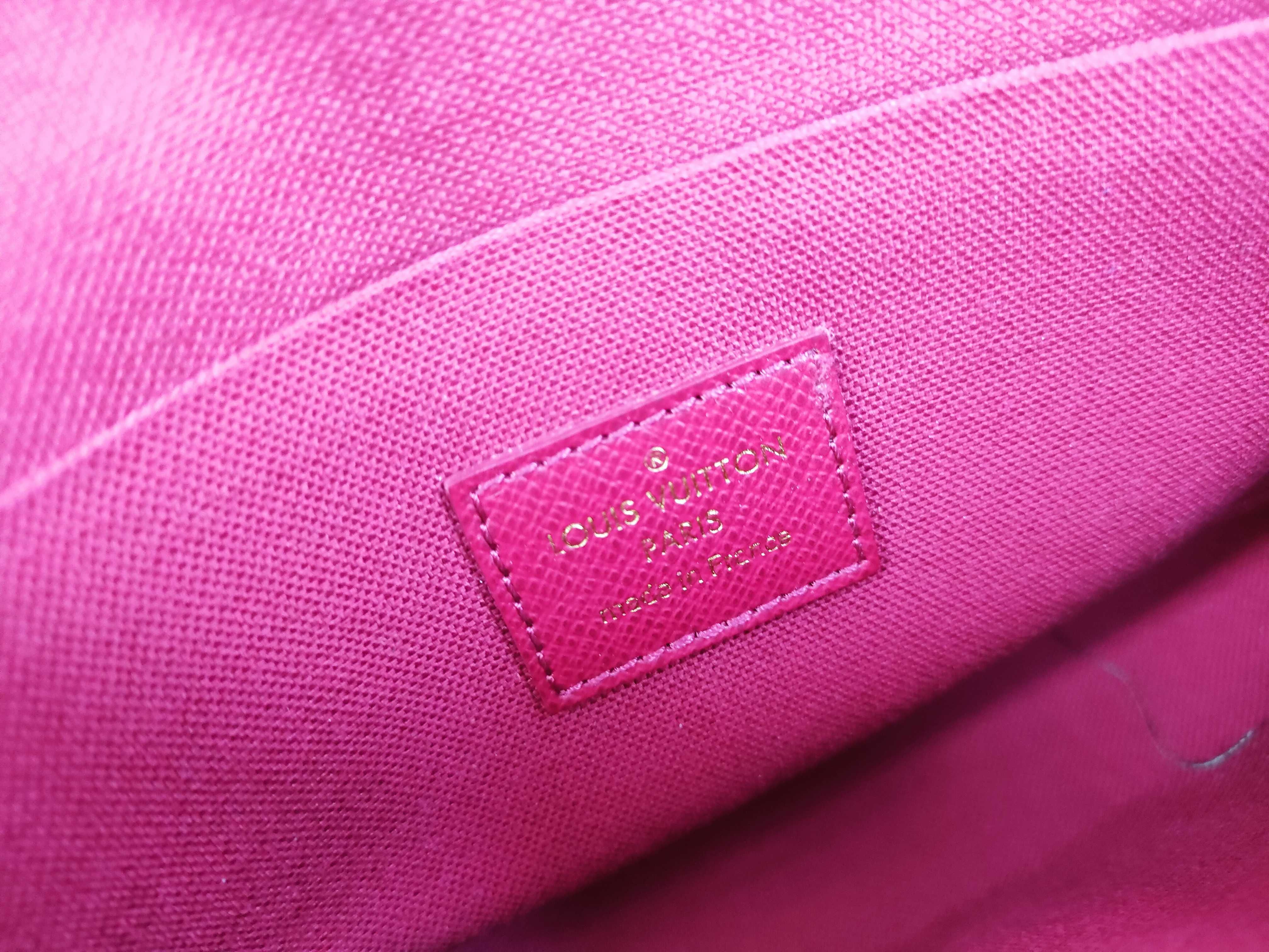 Monogram Multicolor Louis Vuitton Monogram Chain Shoulder Bag — view 11