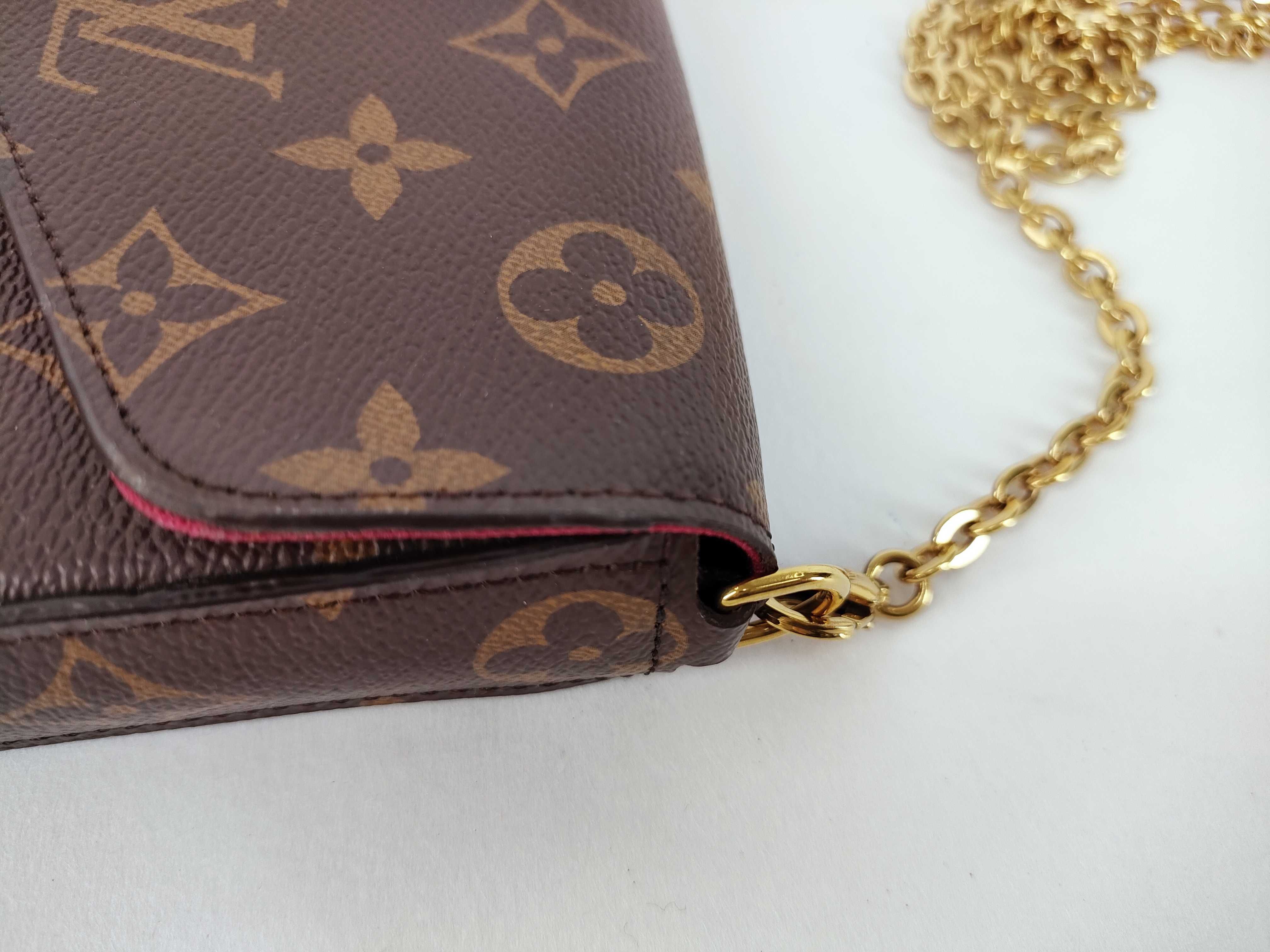 Monogram Multicolor Louis Vuitton Monogram Chain Shoulder Bag — view 5