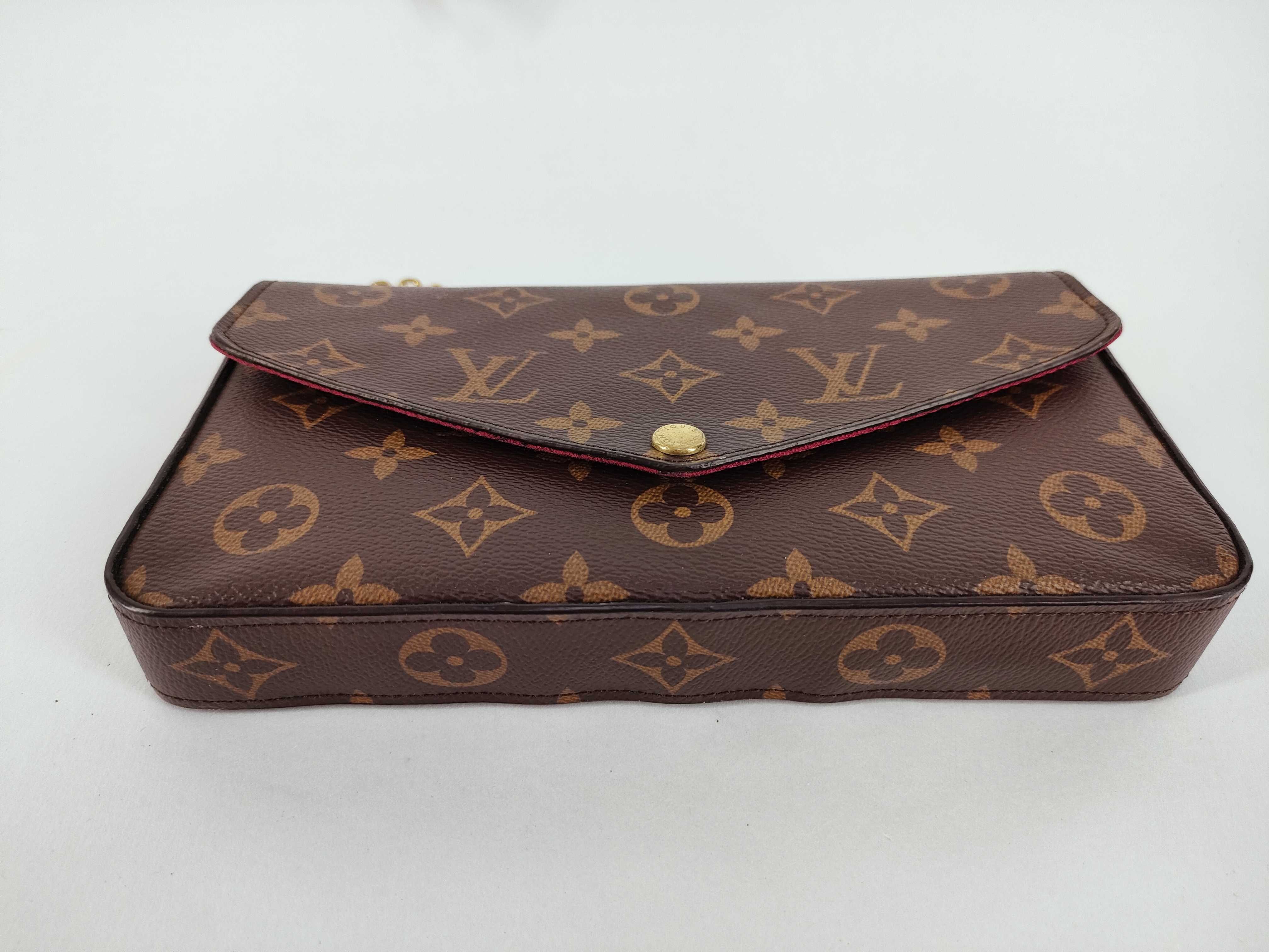 Monogram Multicolor Louis Vuitton Monogram Chain Shoulder Bag — view 7