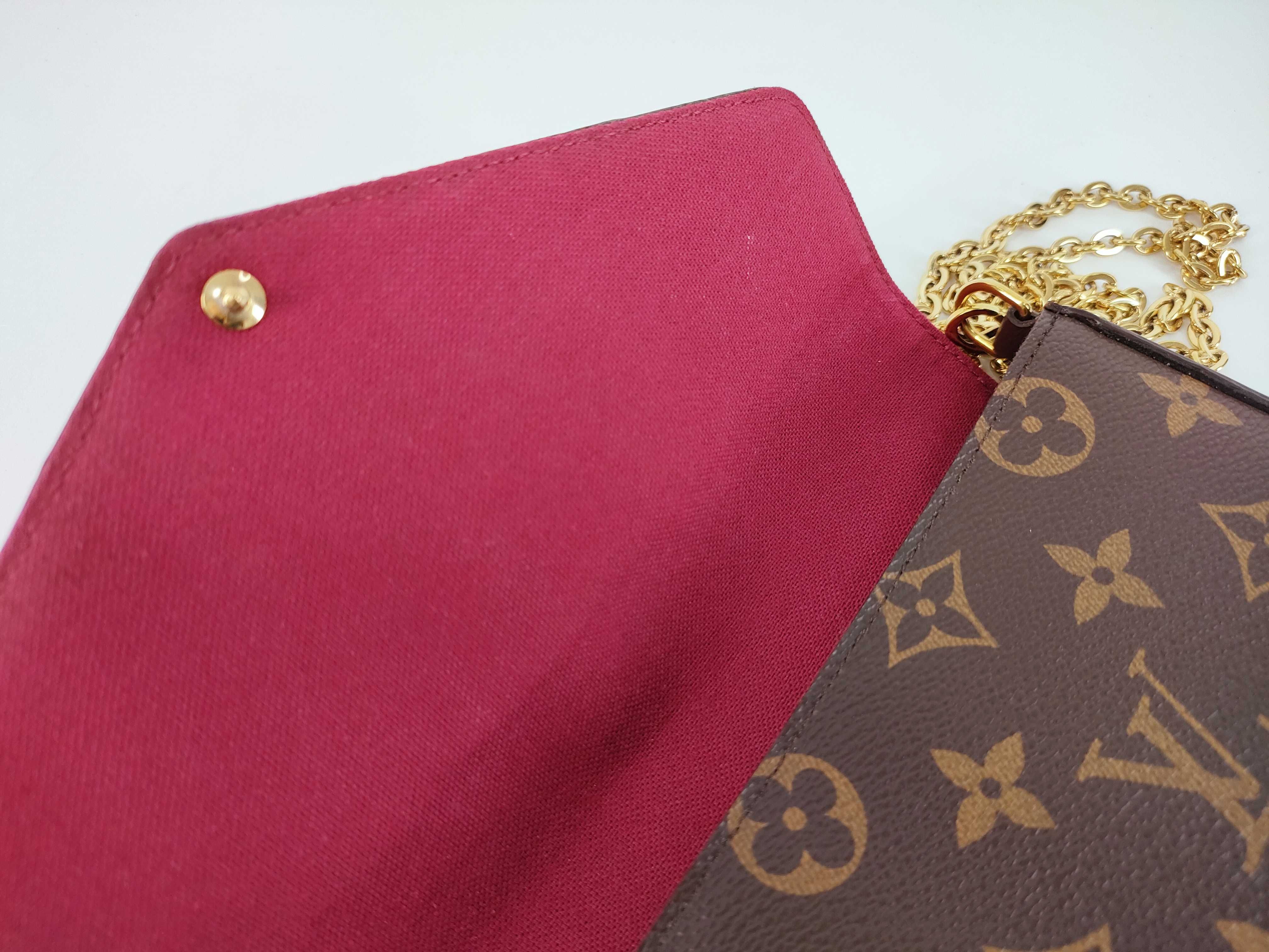 Monogram Multicolor Louis Vuitton Monogram Chain Shoulder Bag — view 9