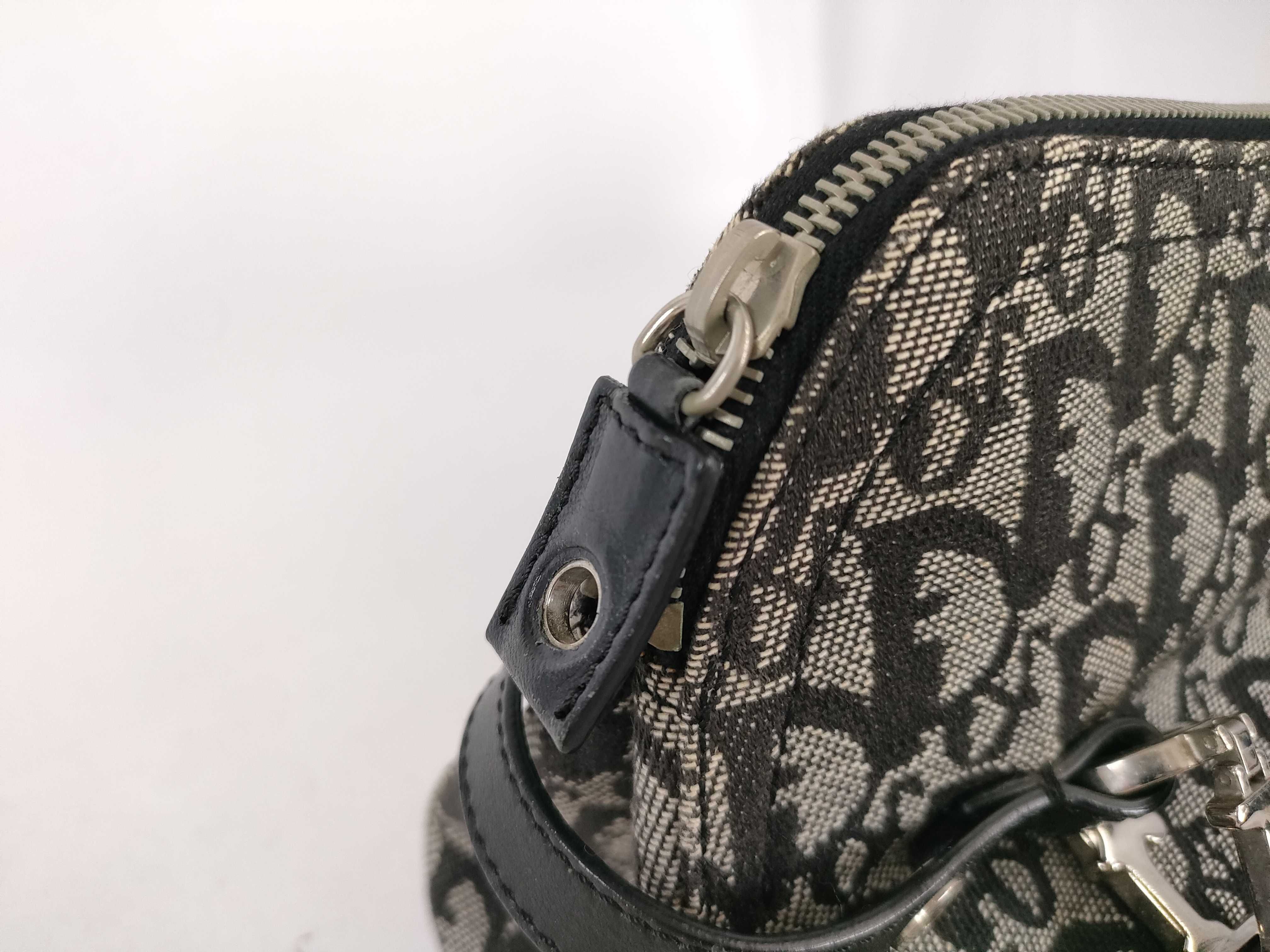 Trotter Christian Dior Trotter Canvas Handbag — view 14