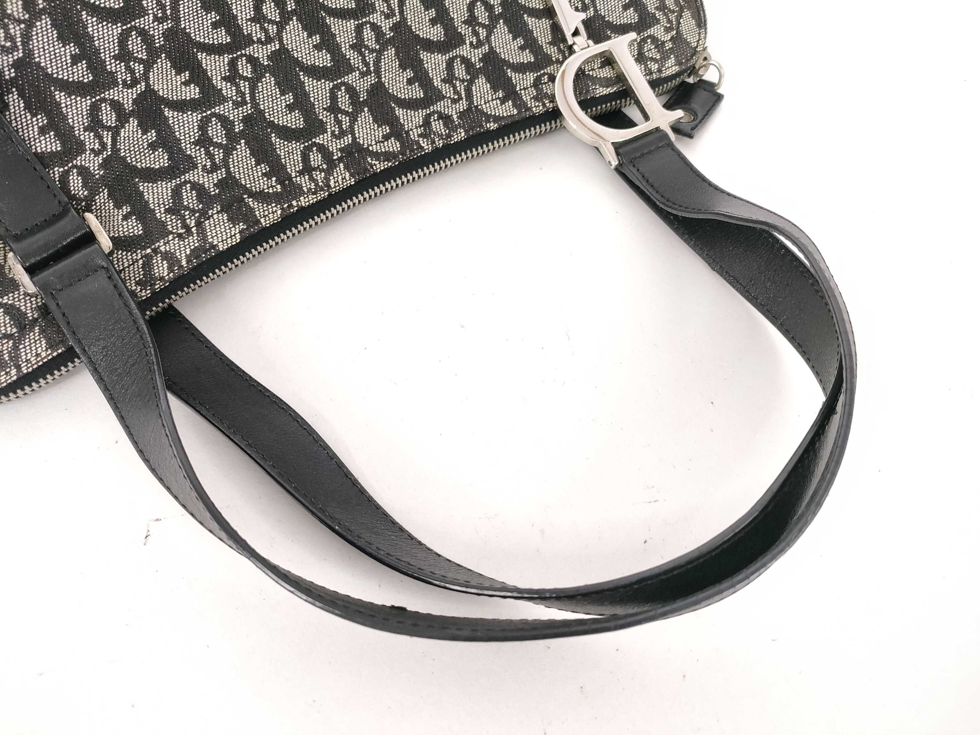 Trotter Christian Dior Trotter Canvas Handbag — view 3