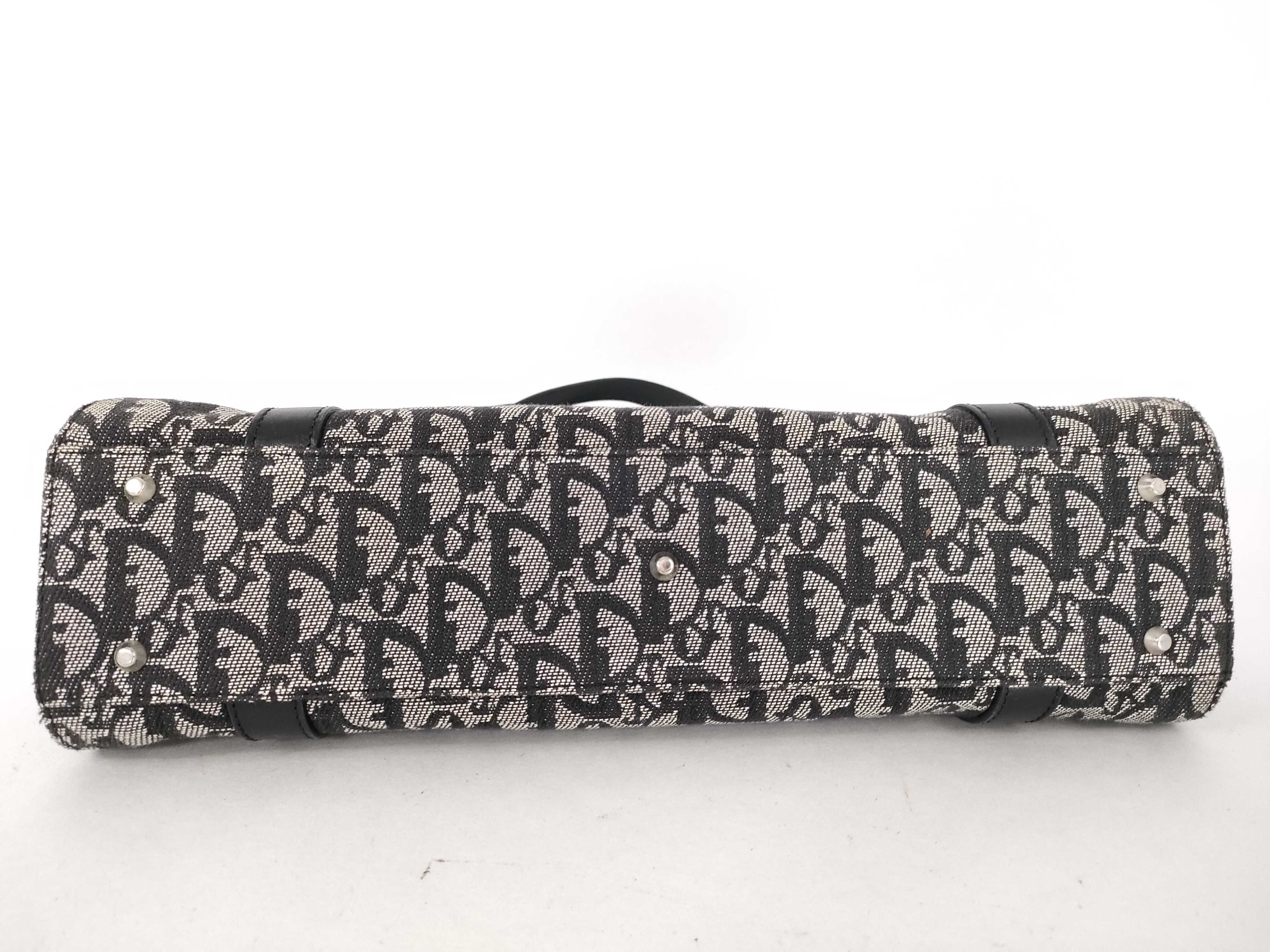 Trotter Christian Dior Trotter Canvas Handbag — view 7
