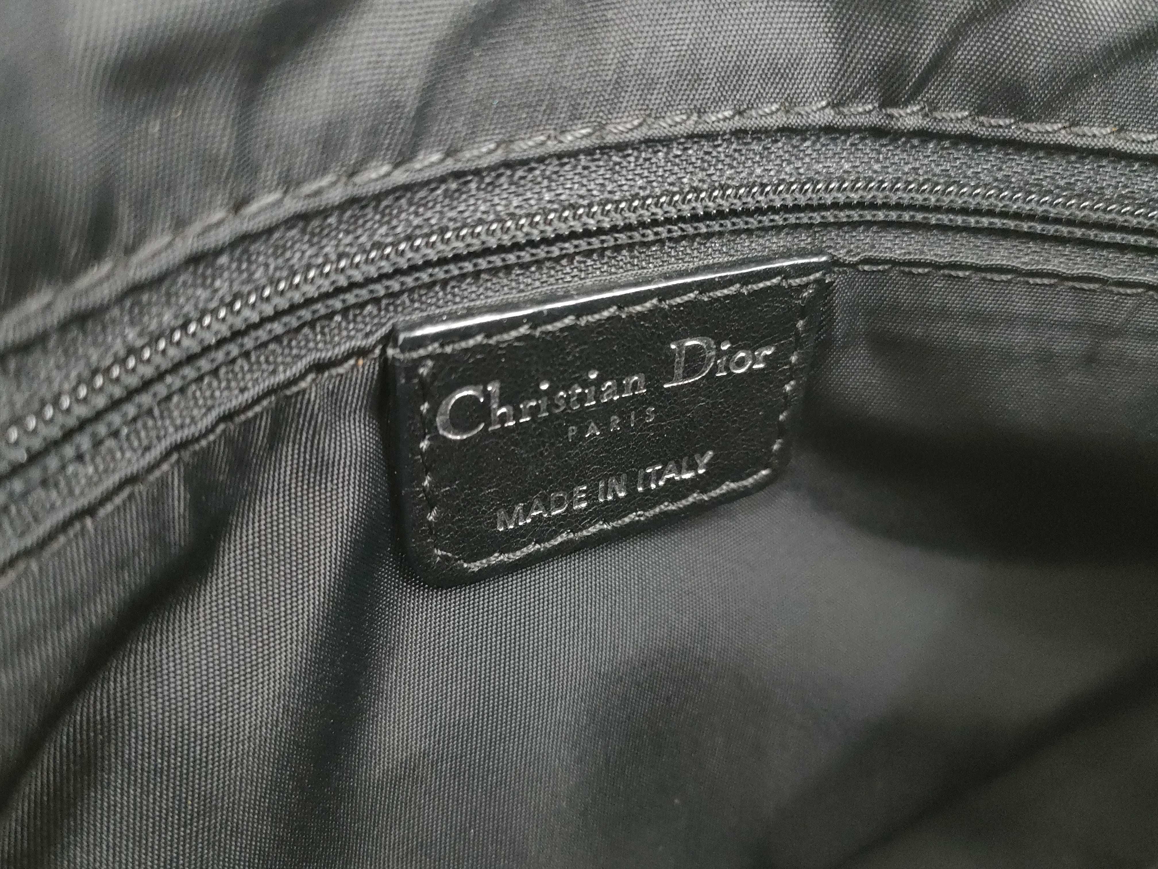 Trotter Christian Dior Trotter Canvas Handbag — view 10