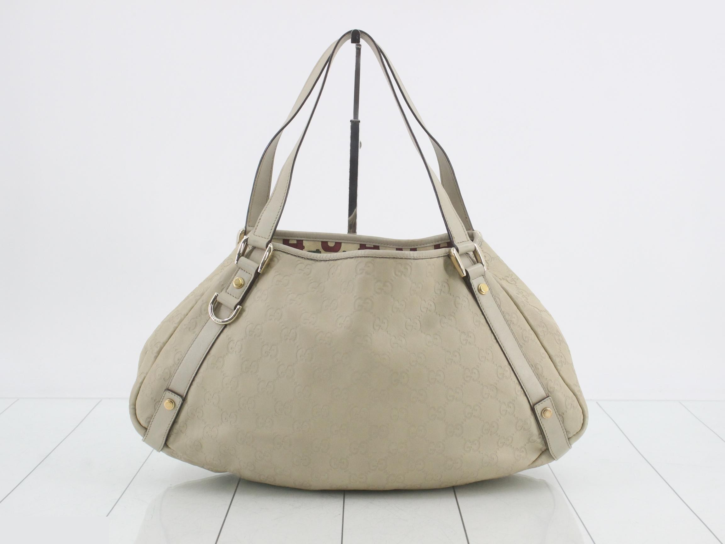 Abbey Hobo Shima Beige Shoulder Bag