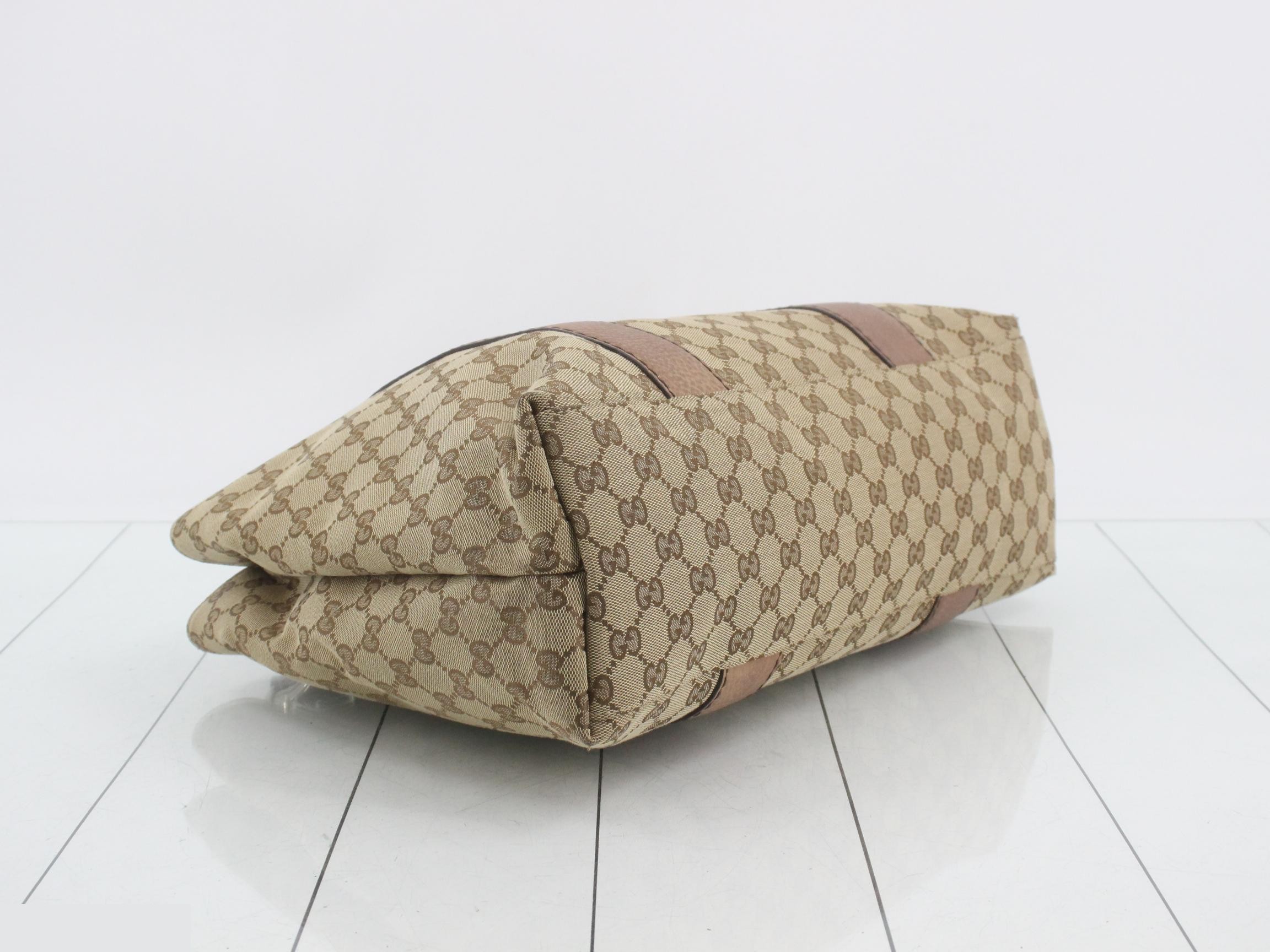 GG Canvas Bamboo Libeccio Tote Bag — view 5