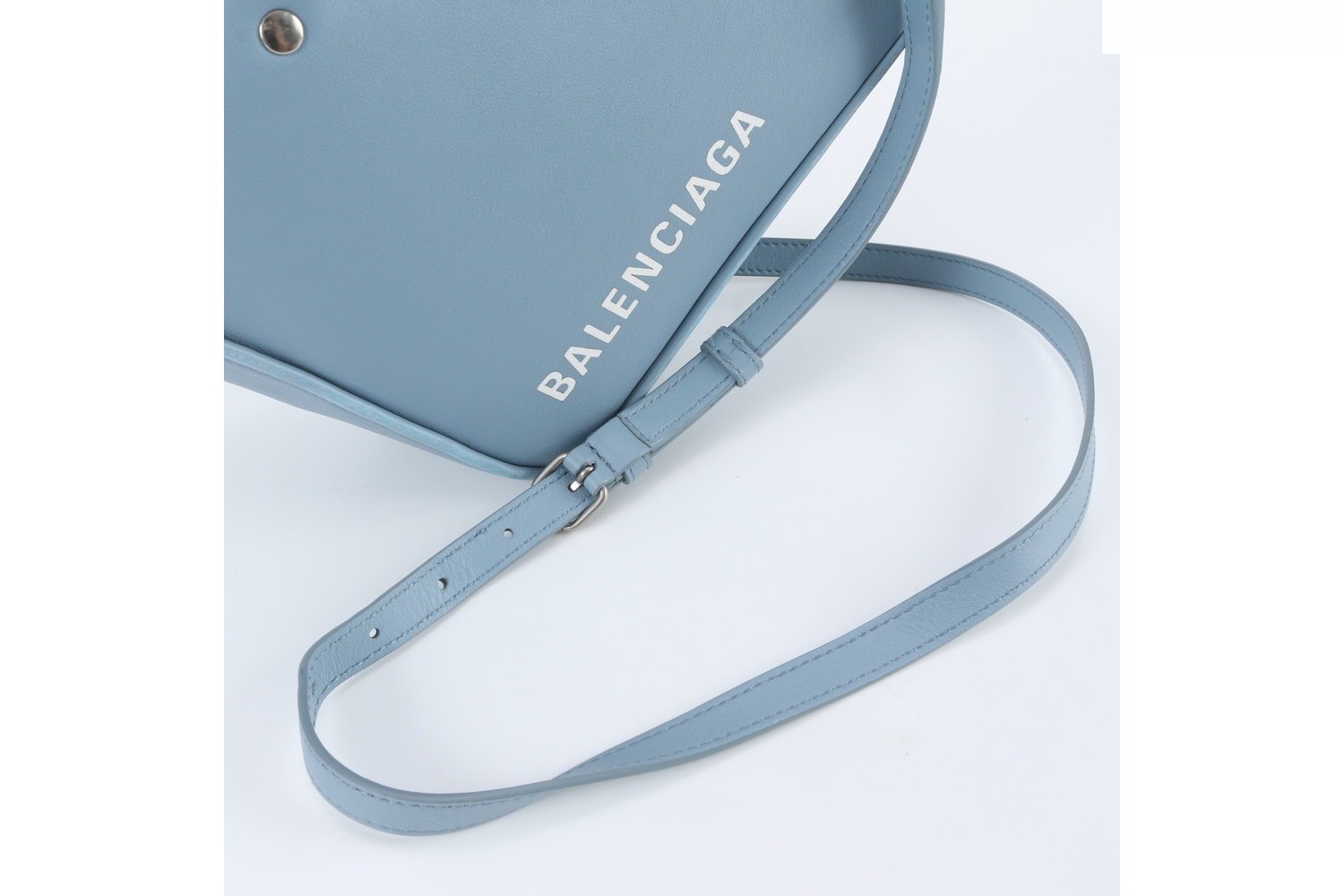 Triangle Duffle Leather 2-Way Shoulder Bag — view 3