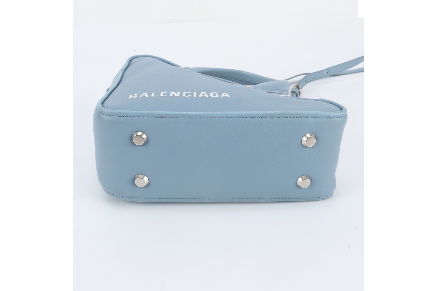 Triangle Duffle Leather 2-Way Shoulder Bag — view 5