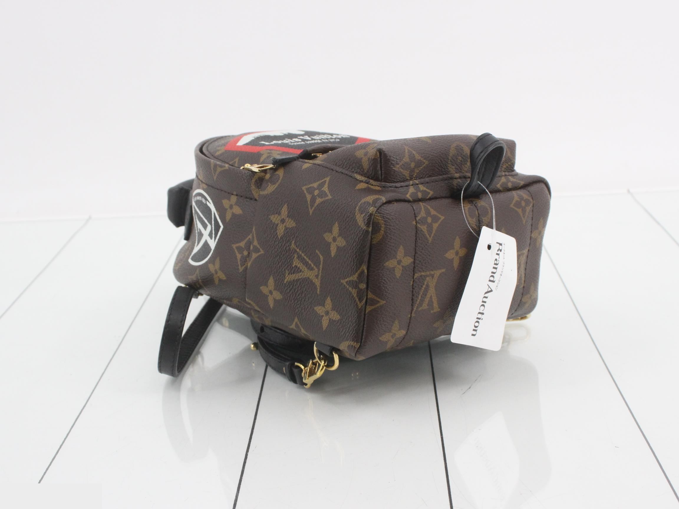 Monogram World Tour Palm Springs Backpack MINI — view 5