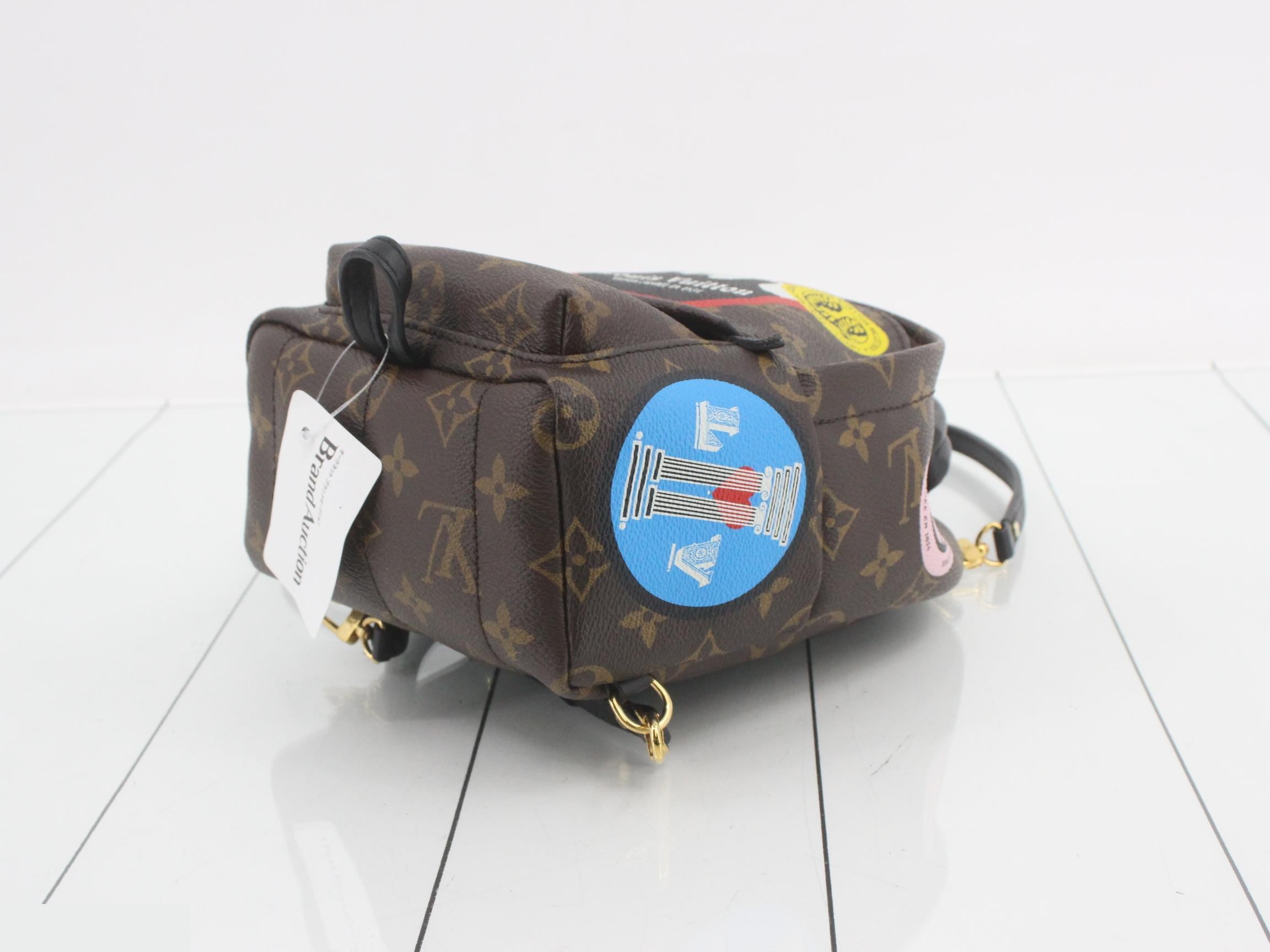 Monogram World Tour Palm Springs Backpack MINI — view 6