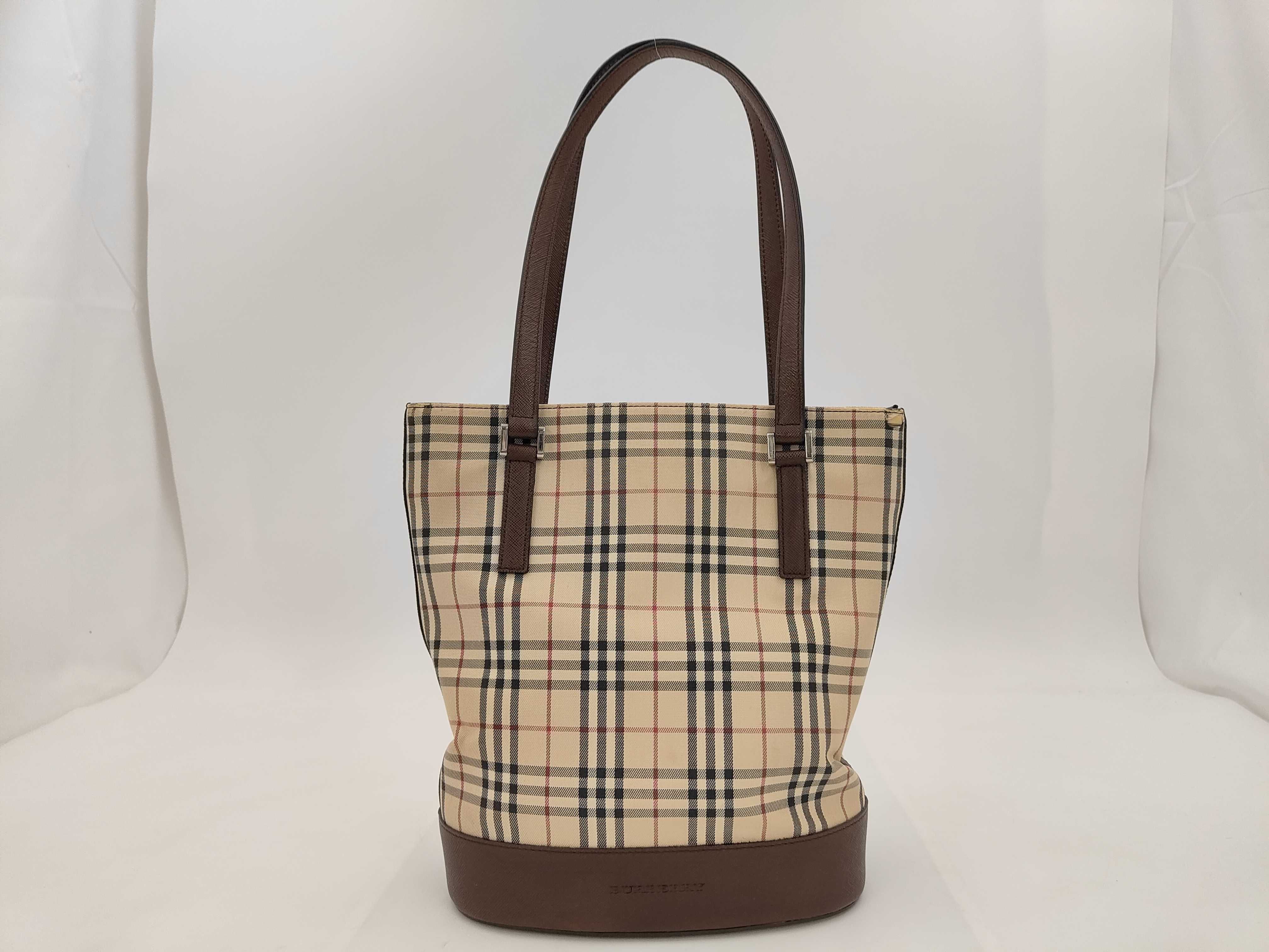 Nova Check Tote Bag Handbag Tote Bag