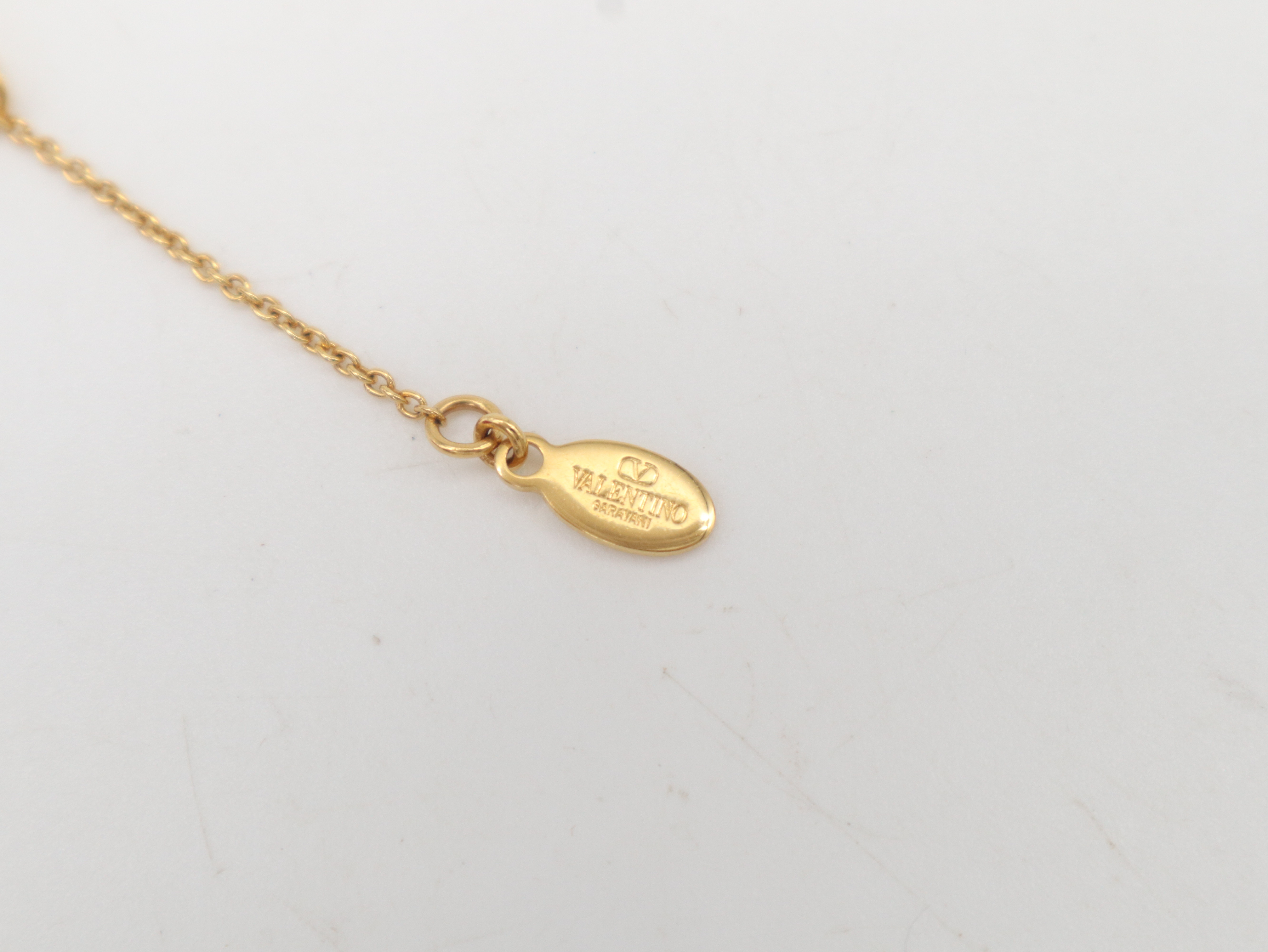 GP x Rhinestone Signature Necklace, 4.4g, with box and storage bag. — view 4