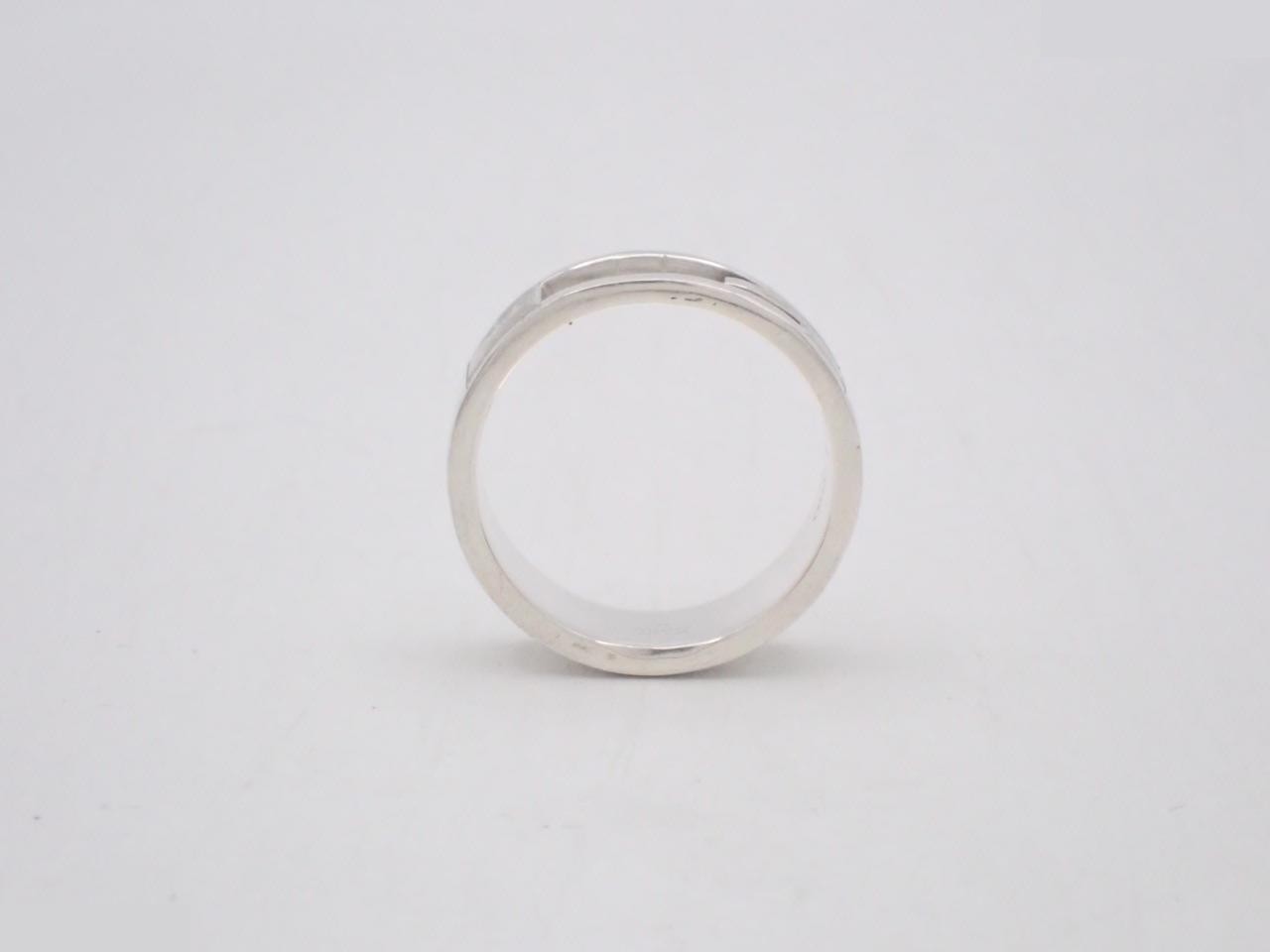Ring with logo, SV925/8.2g, stamped "21", actual size #19.5 — view 3