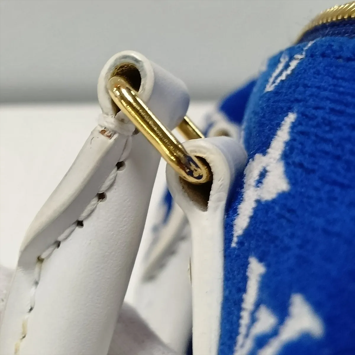 Monogram Jacquard Velvet Speedy Bandoulière 20 M20751 (Serial Number Unknown) Blue — view 11